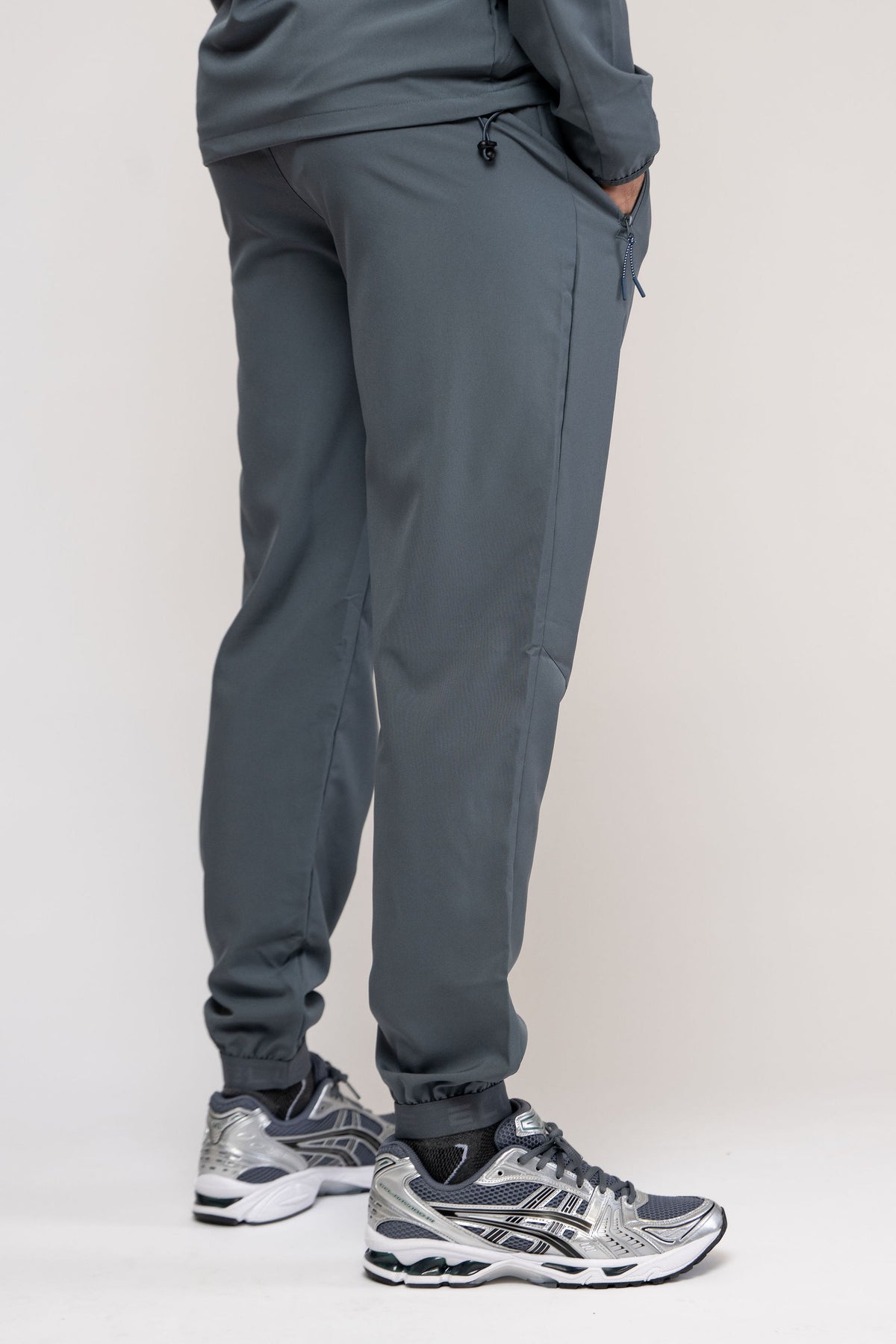 GALAXY TRACKSUIT - GREY/MIDNIGHT BLUE