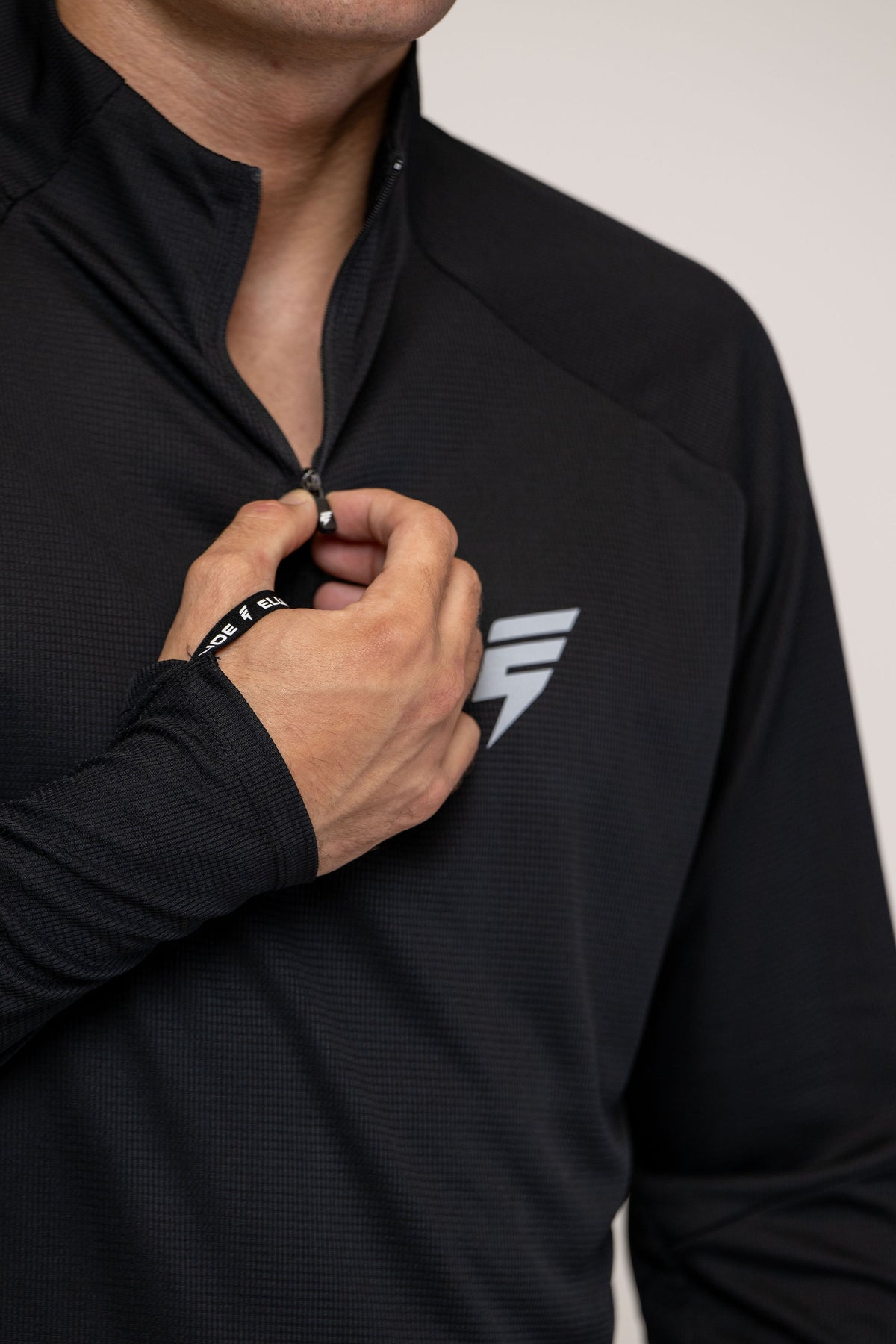 LYNK 1/2 ZIP TRACKSUIT - BLACK