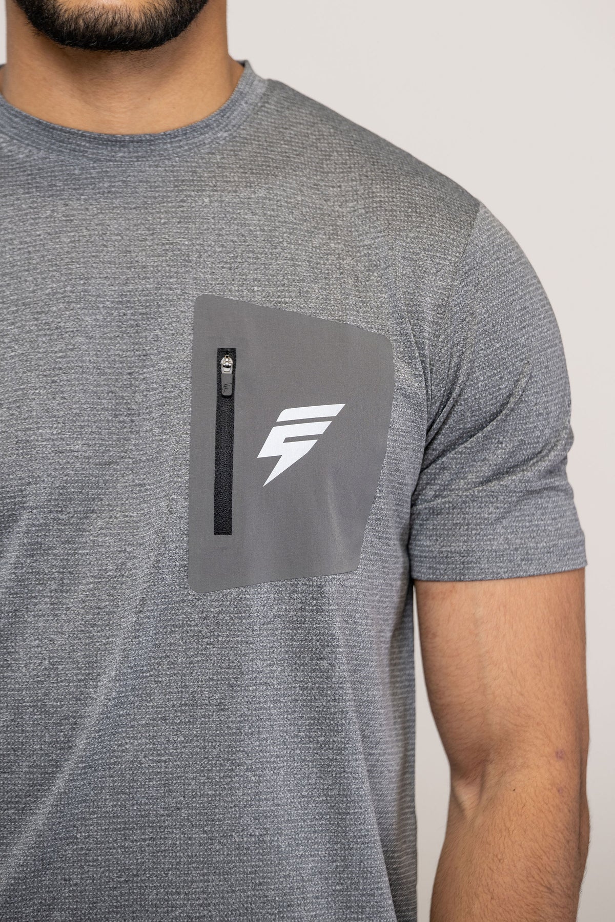 GALAXY TEE - GREY/DARK GREY