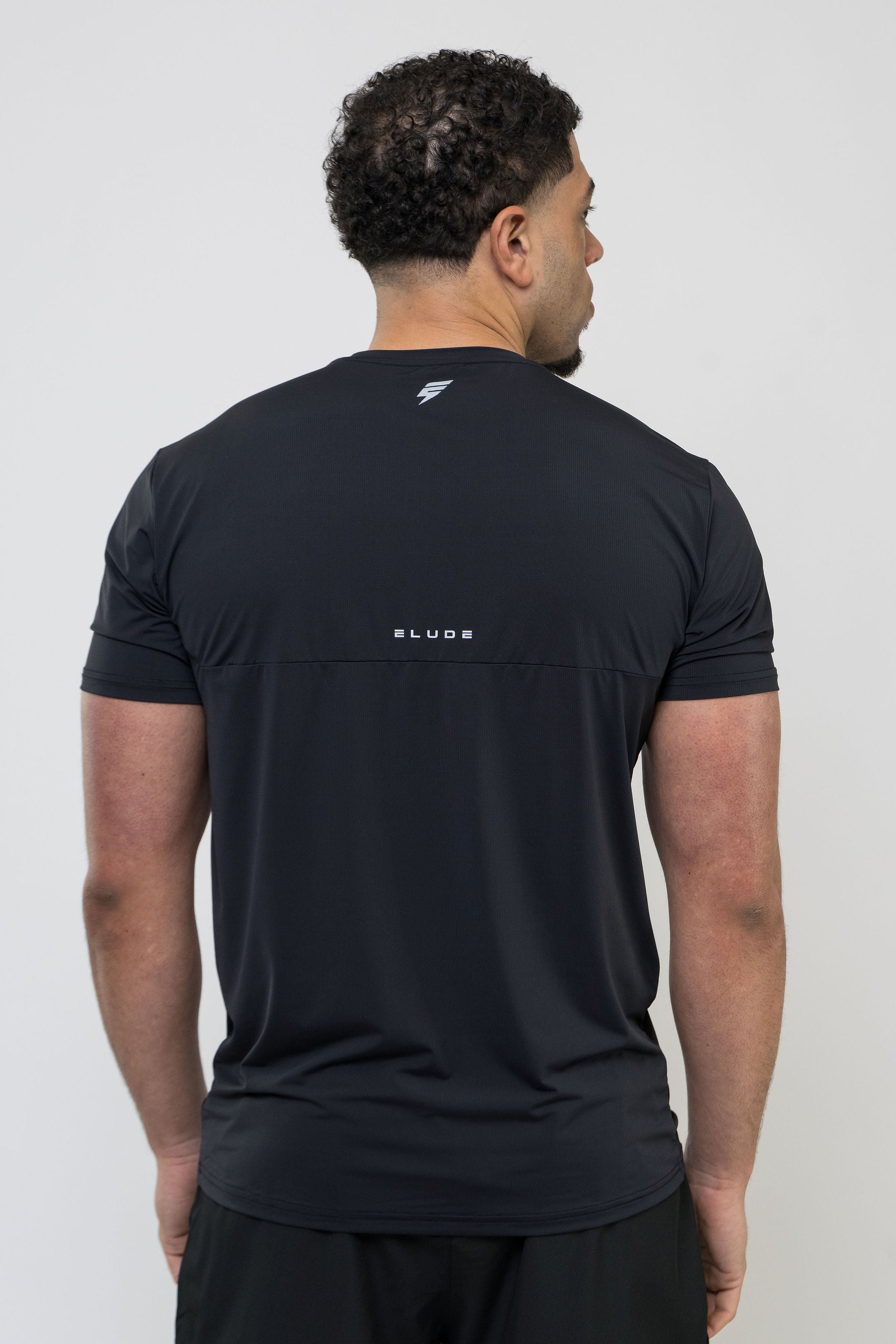 TRACK TEE - JET BLACK