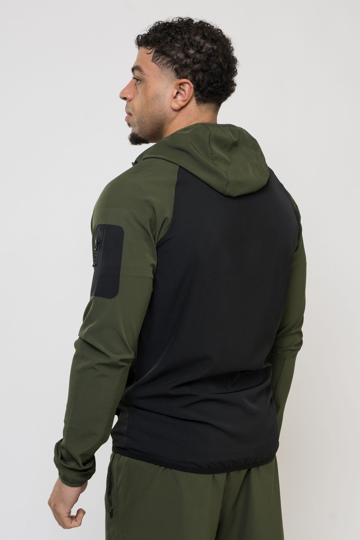 CORE JACKET - BLACK/KHAKI