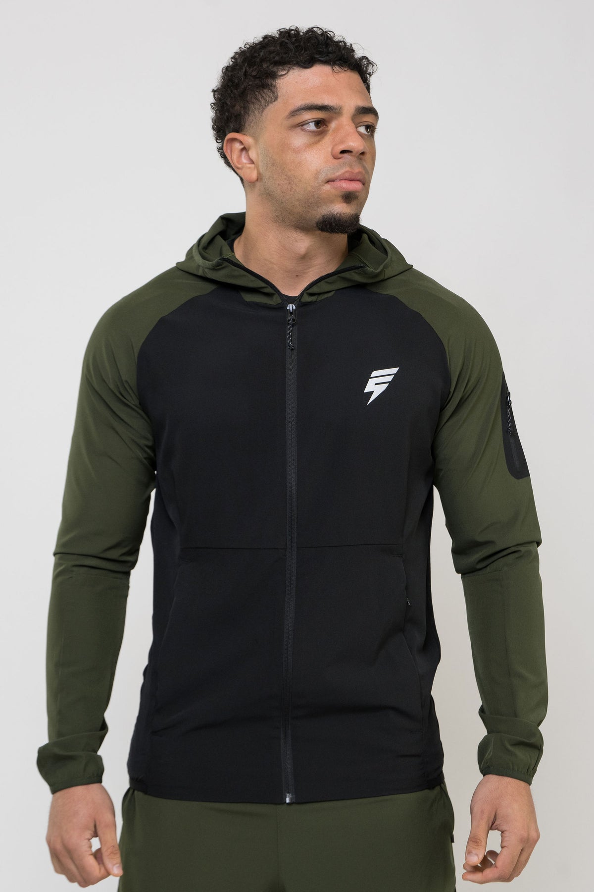 CORE JACKET - BLACK/KHAKI