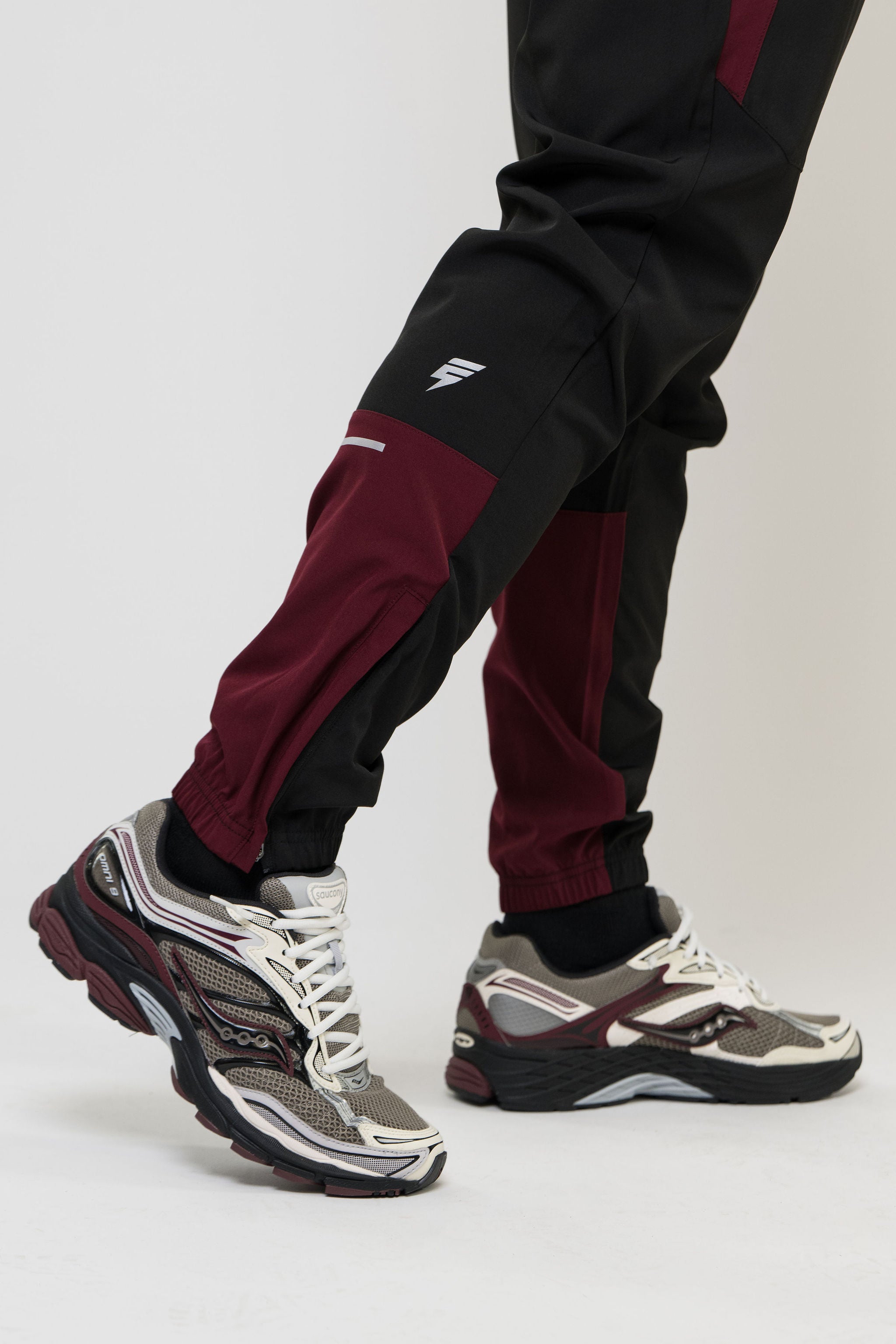 TRACK TRACKSUIT - BLACK/MAROON