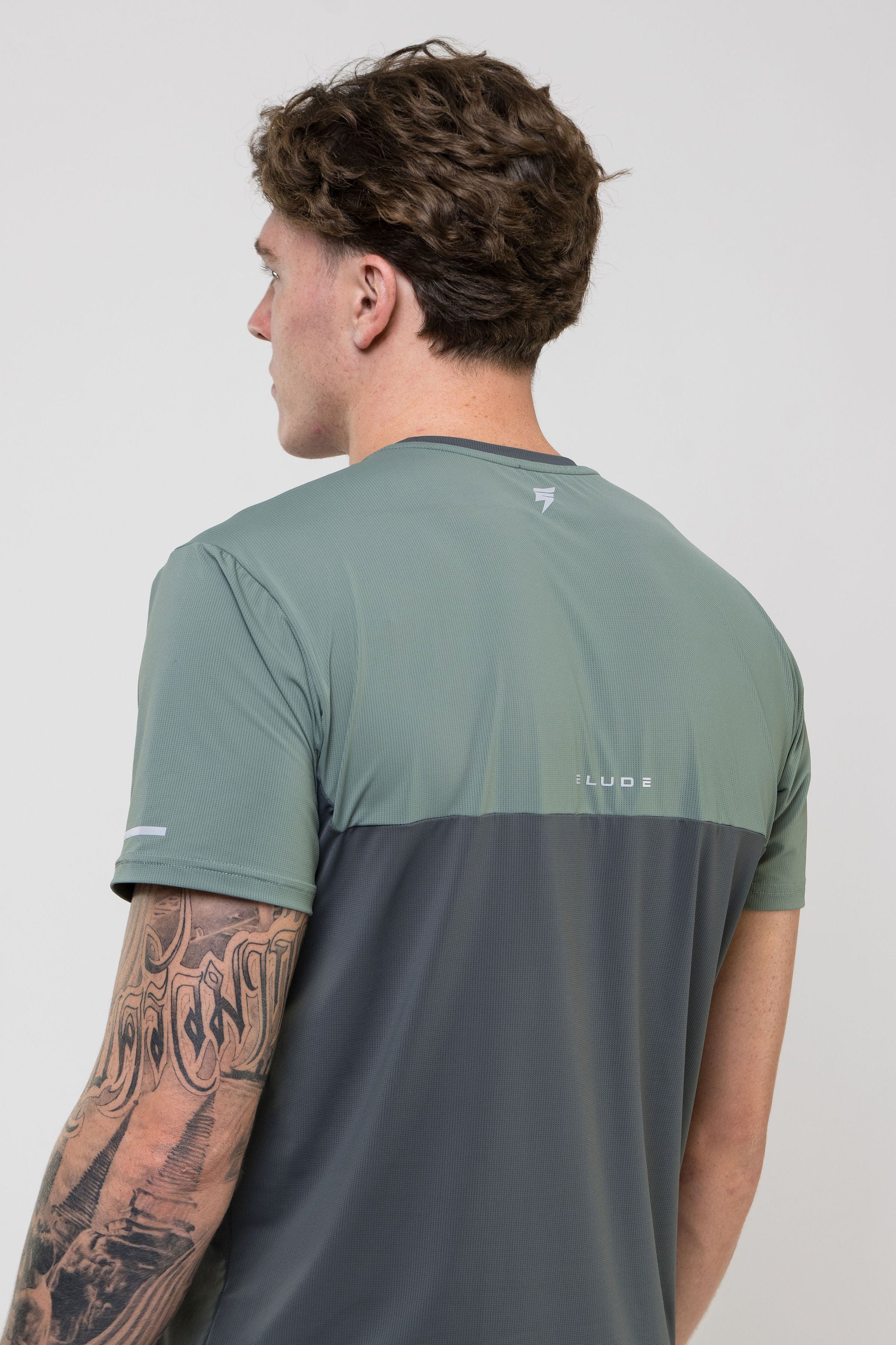 TRACK SHORT SET - GREY/SAGE
