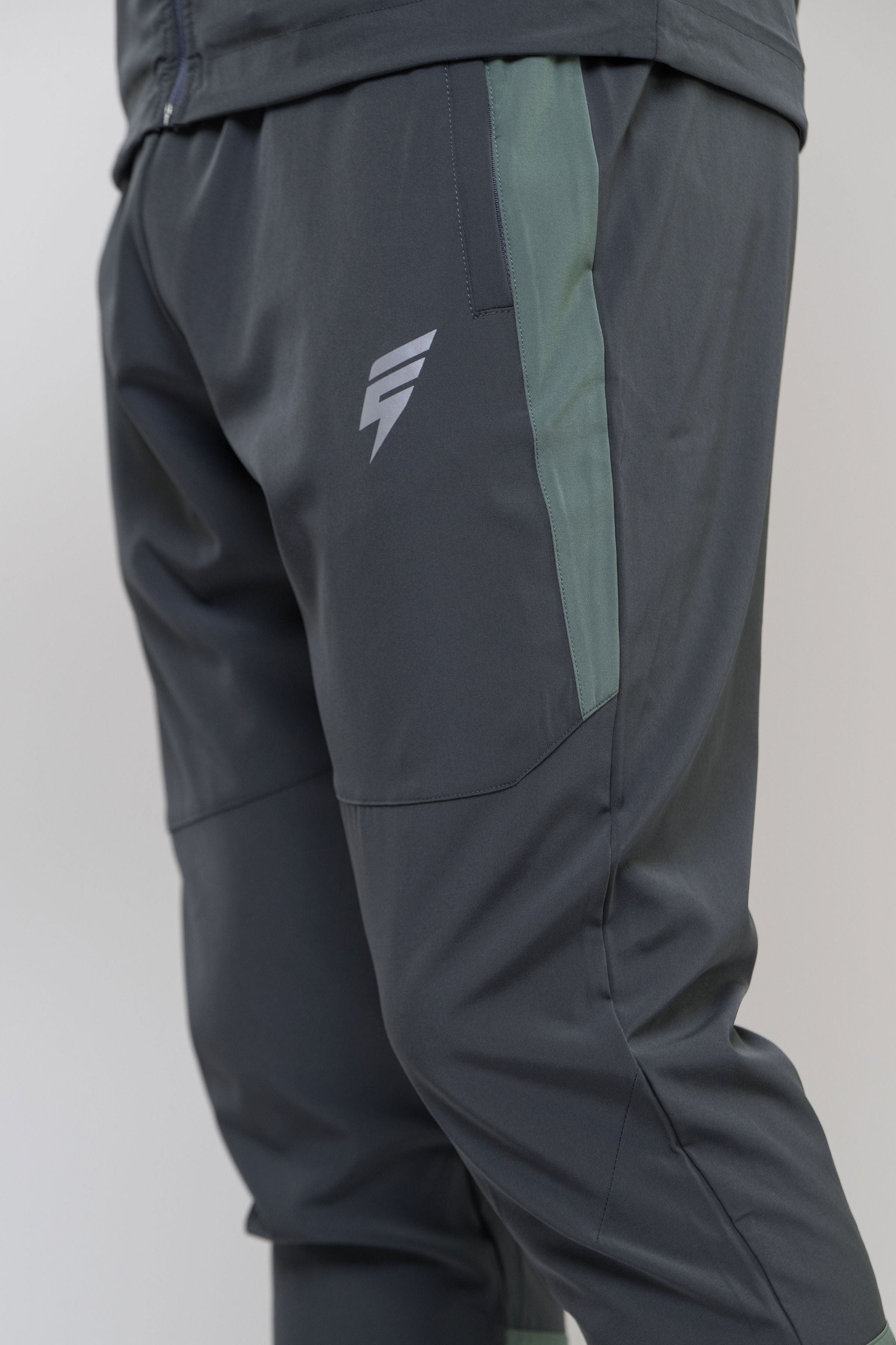 TRACK PANT - GREY/SAGE