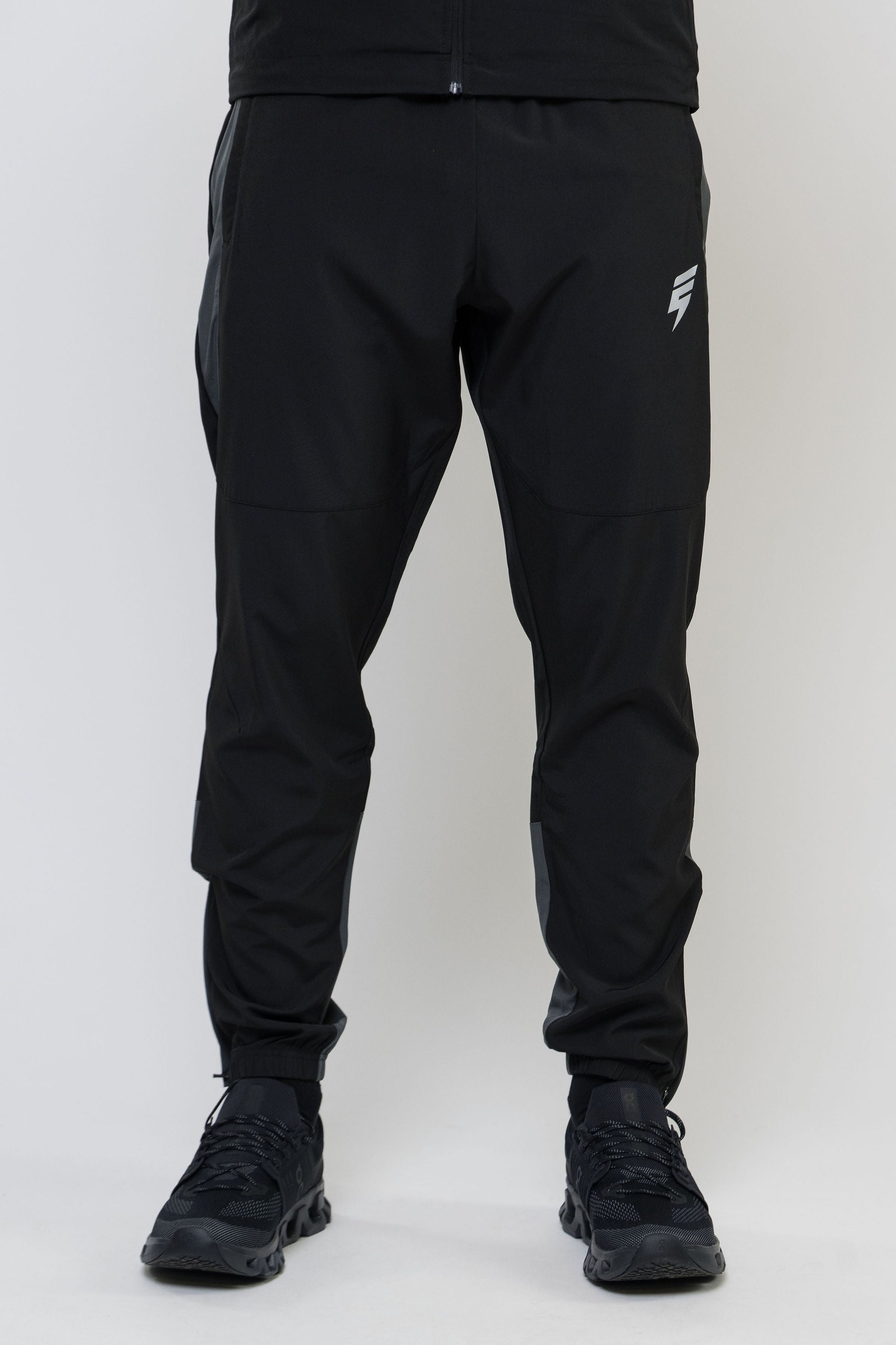 TRACK PANT - BLACK/DARK GREY
