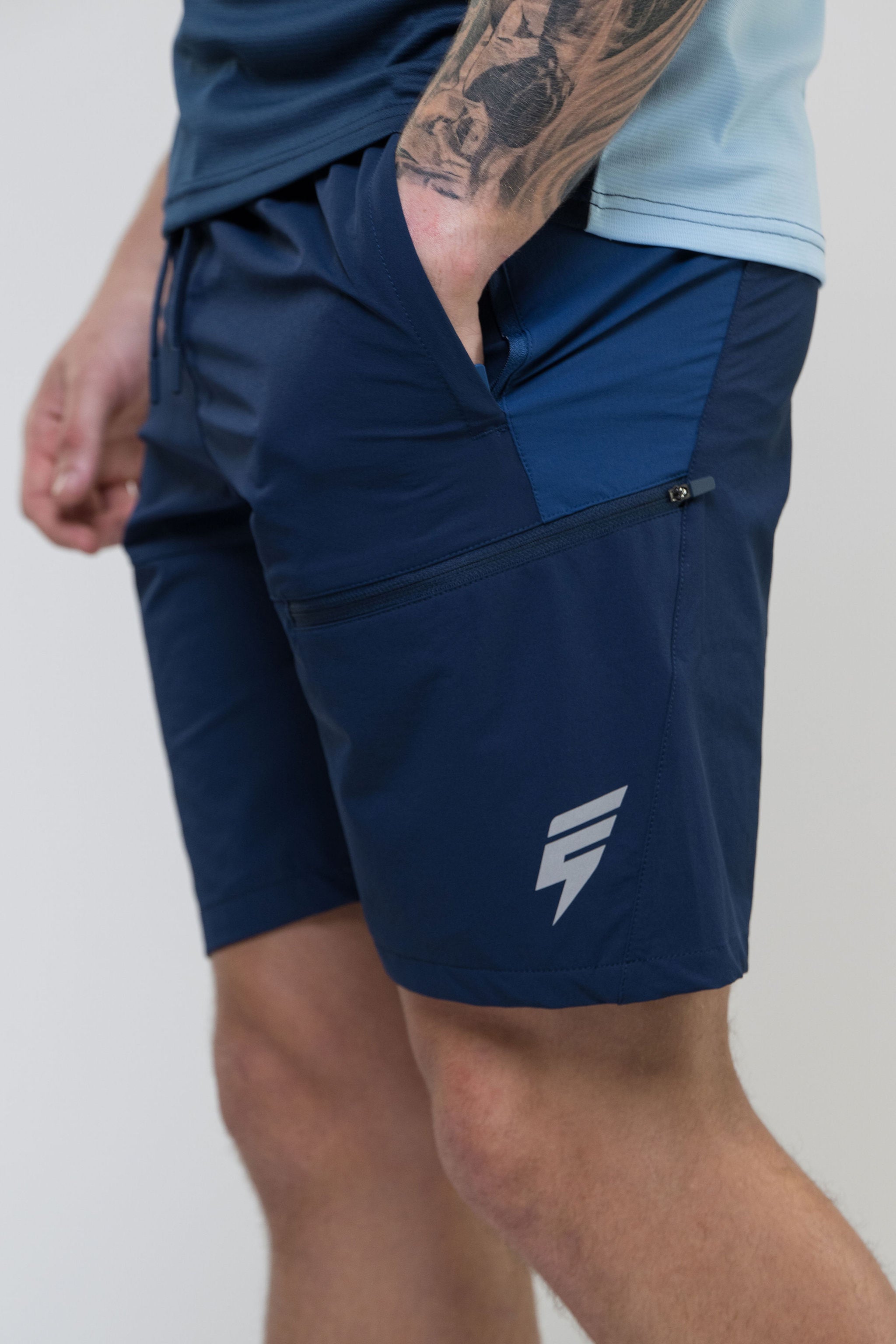 TECH SHORT SET - NAVY