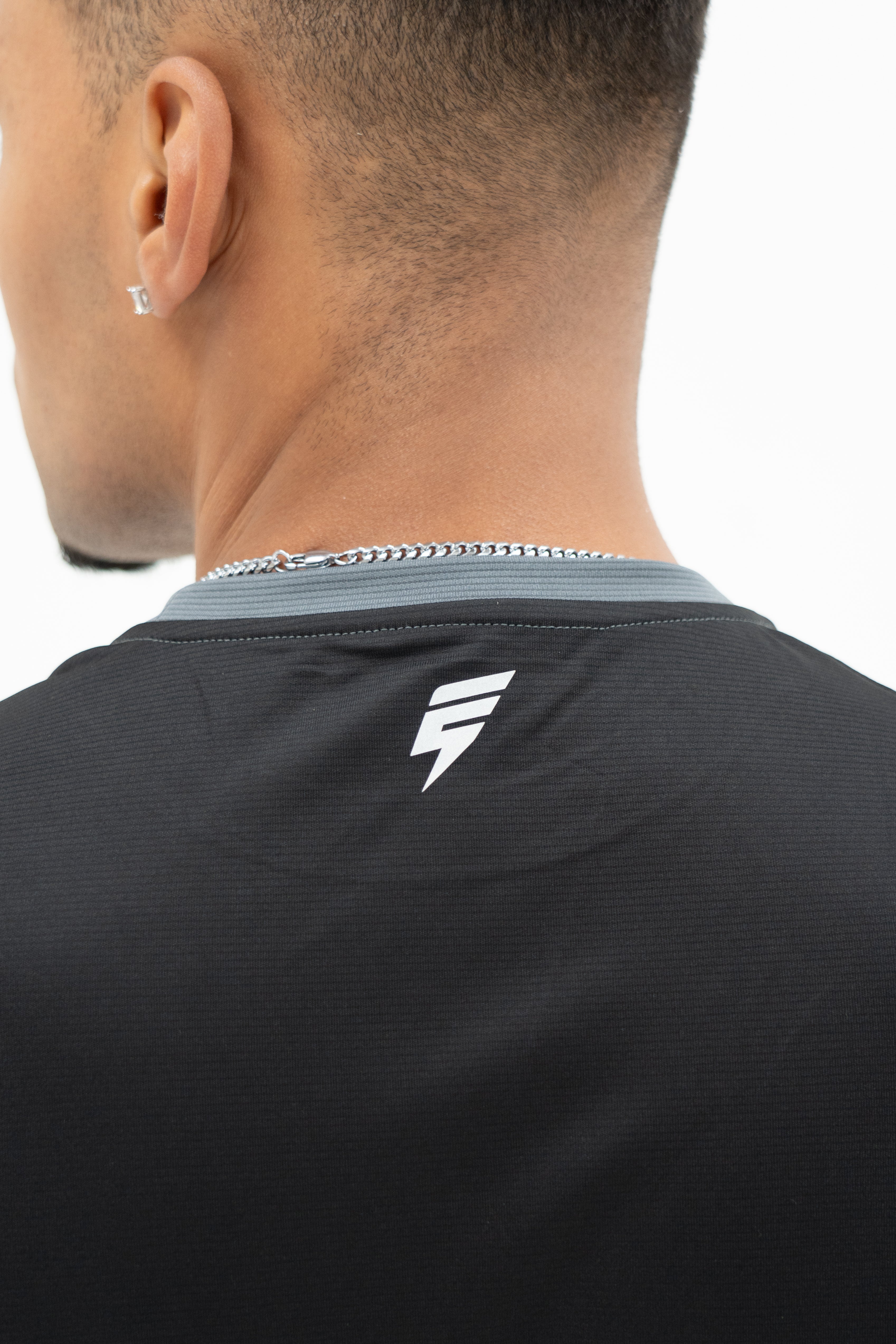 CORE TEE - GREY/BLACK