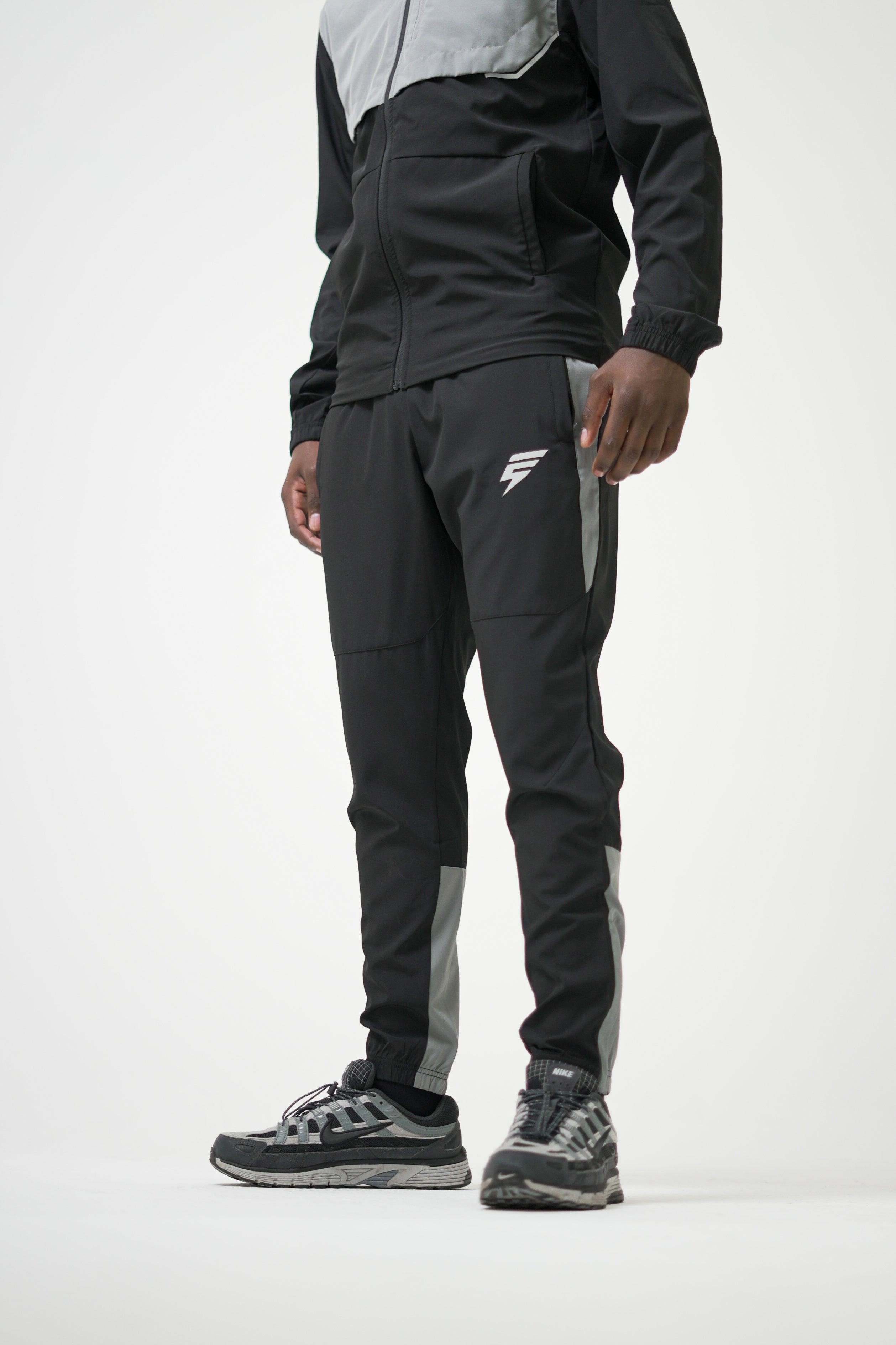 TRACK TRACKSUIT - BLACK/LIGHT GREY