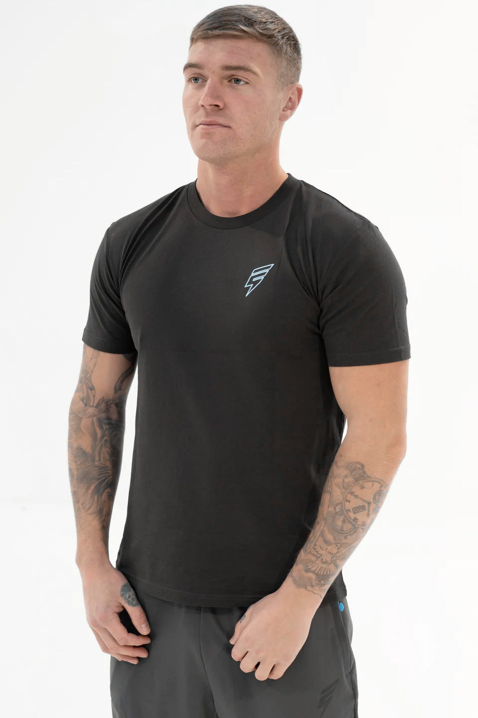 MOUNT TEE - COAL/BLUE