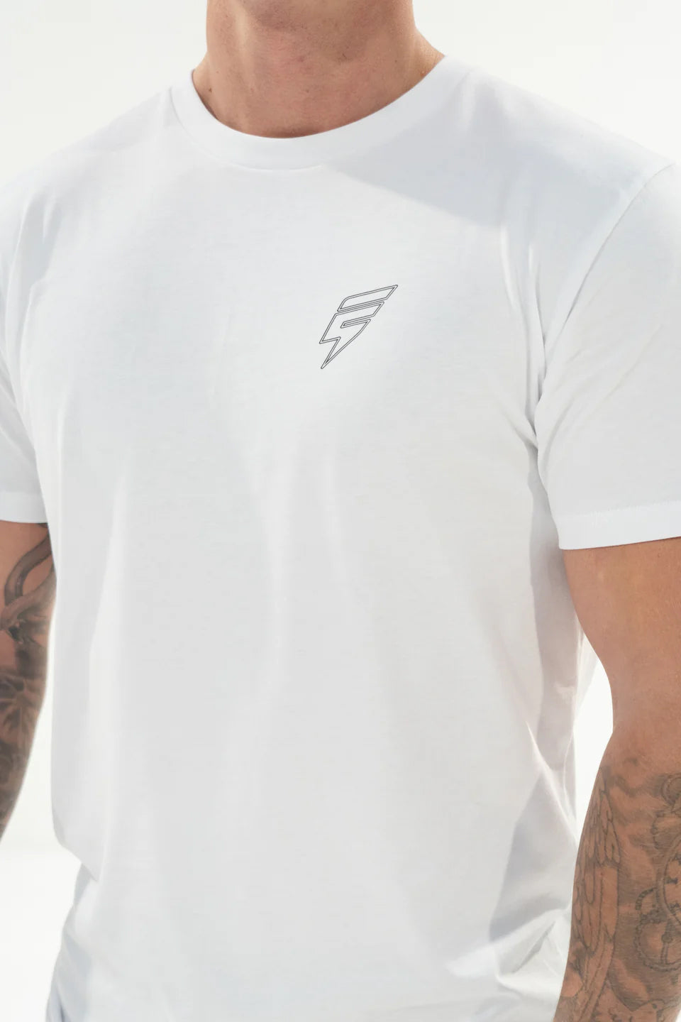 ON THE MAP TEE - WHITE/BLACK