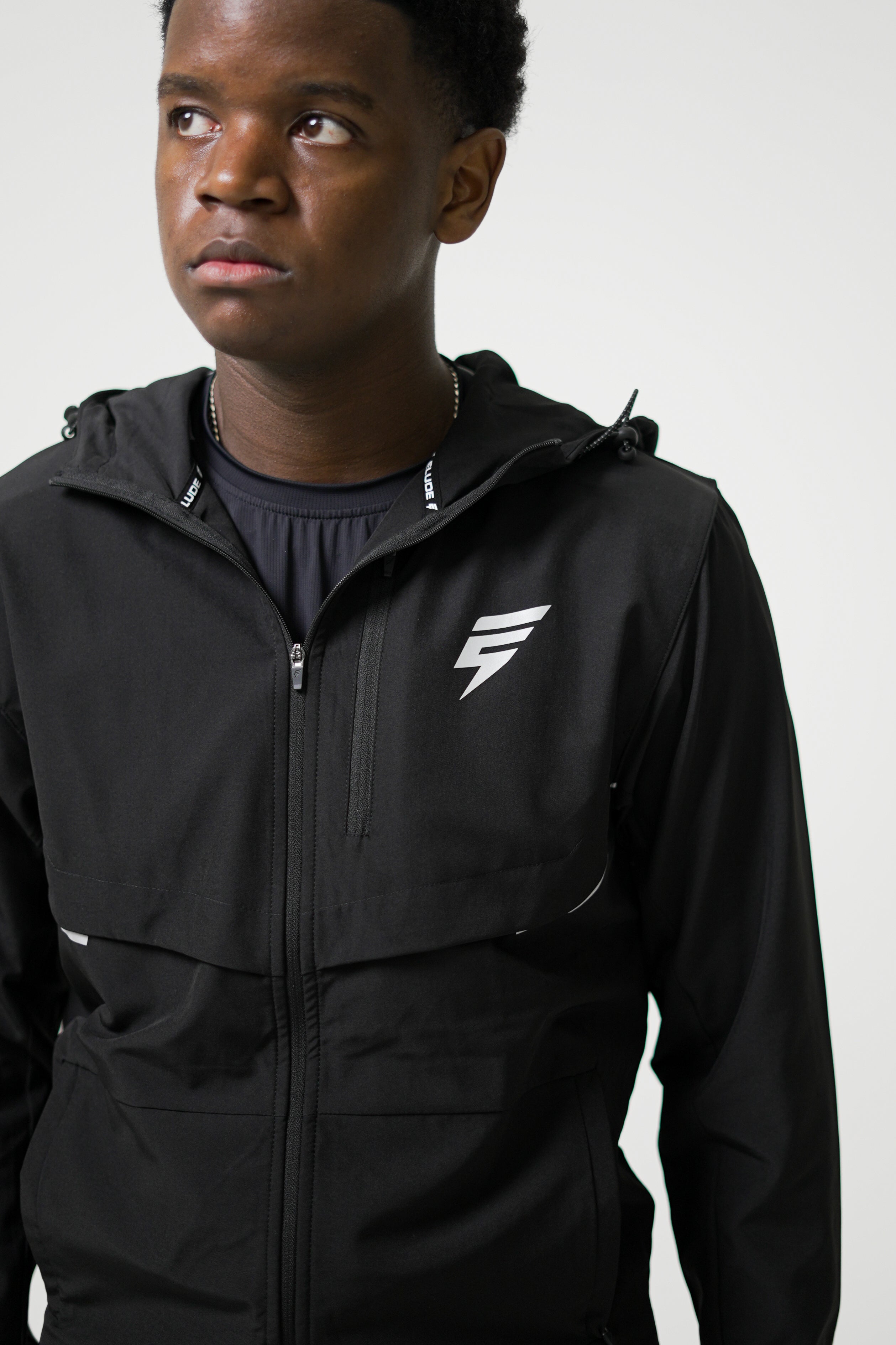 TRACK JACKET - BLACK