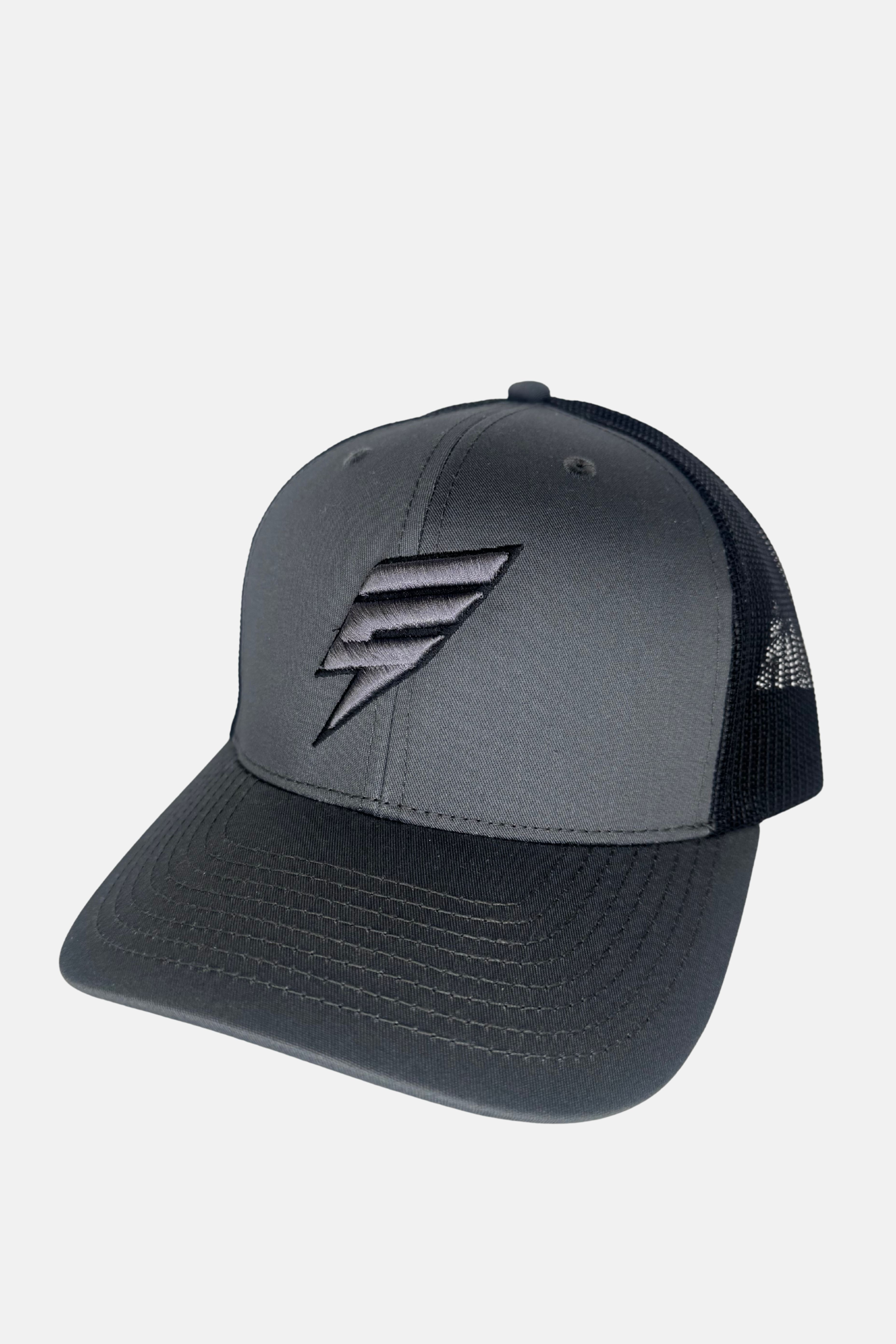 ELUDE TRUCKER CAP - GREY/BLACK