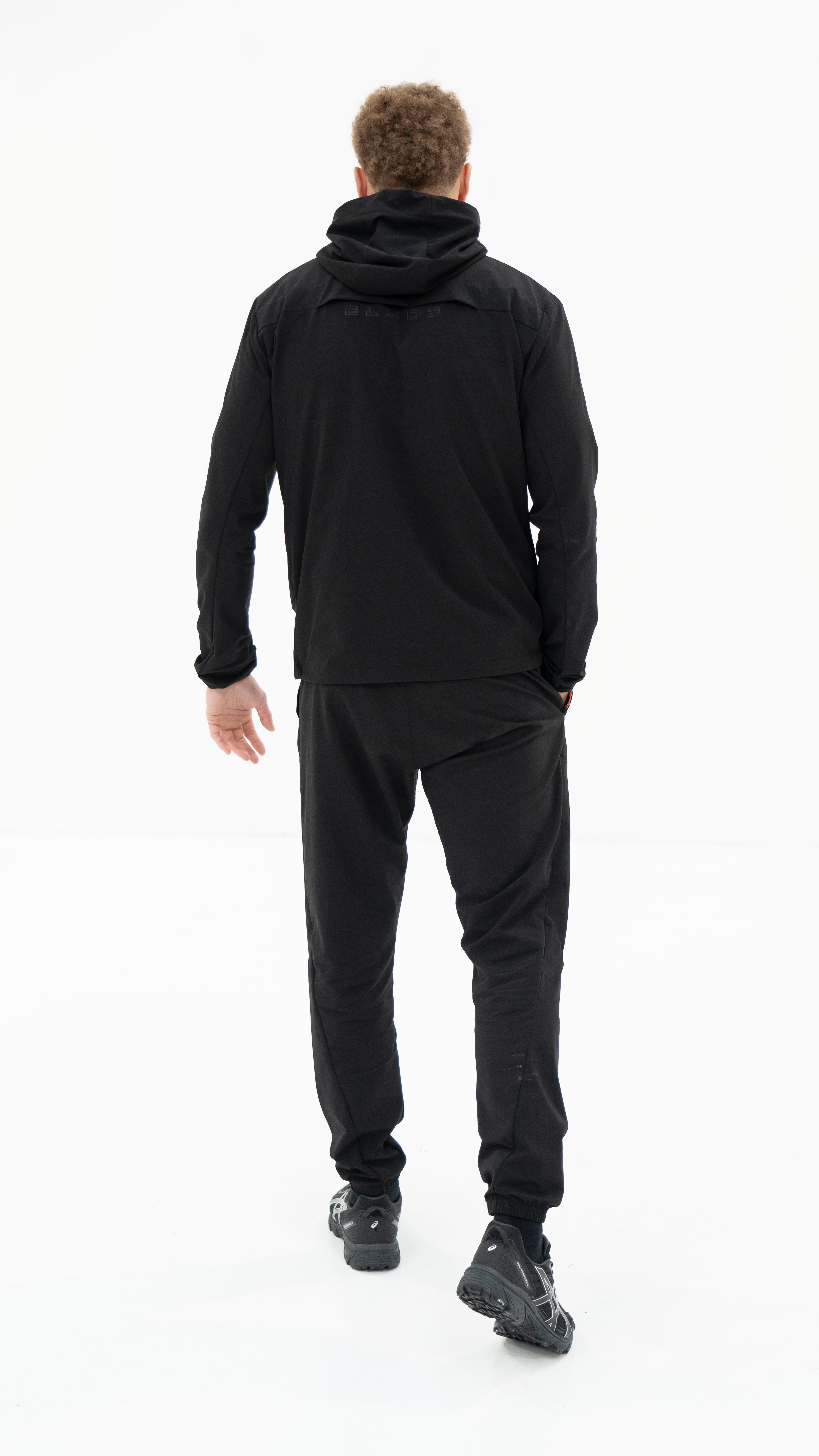GHOST TRACKSUIT - BLACK/RED