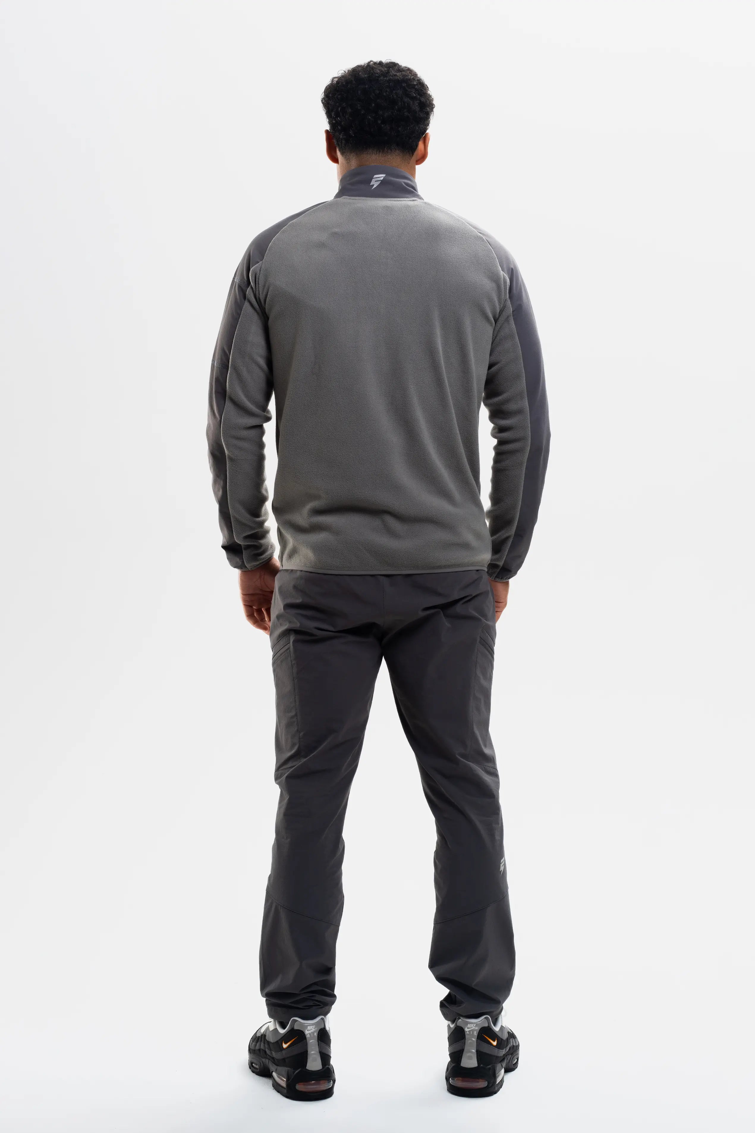 TRAIL FLEECE 1/4 ZIP - GREY/COAL