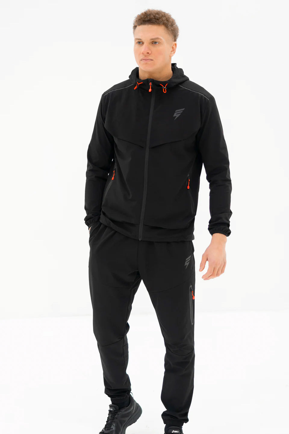 GHOST JACKET - BLACK/RED