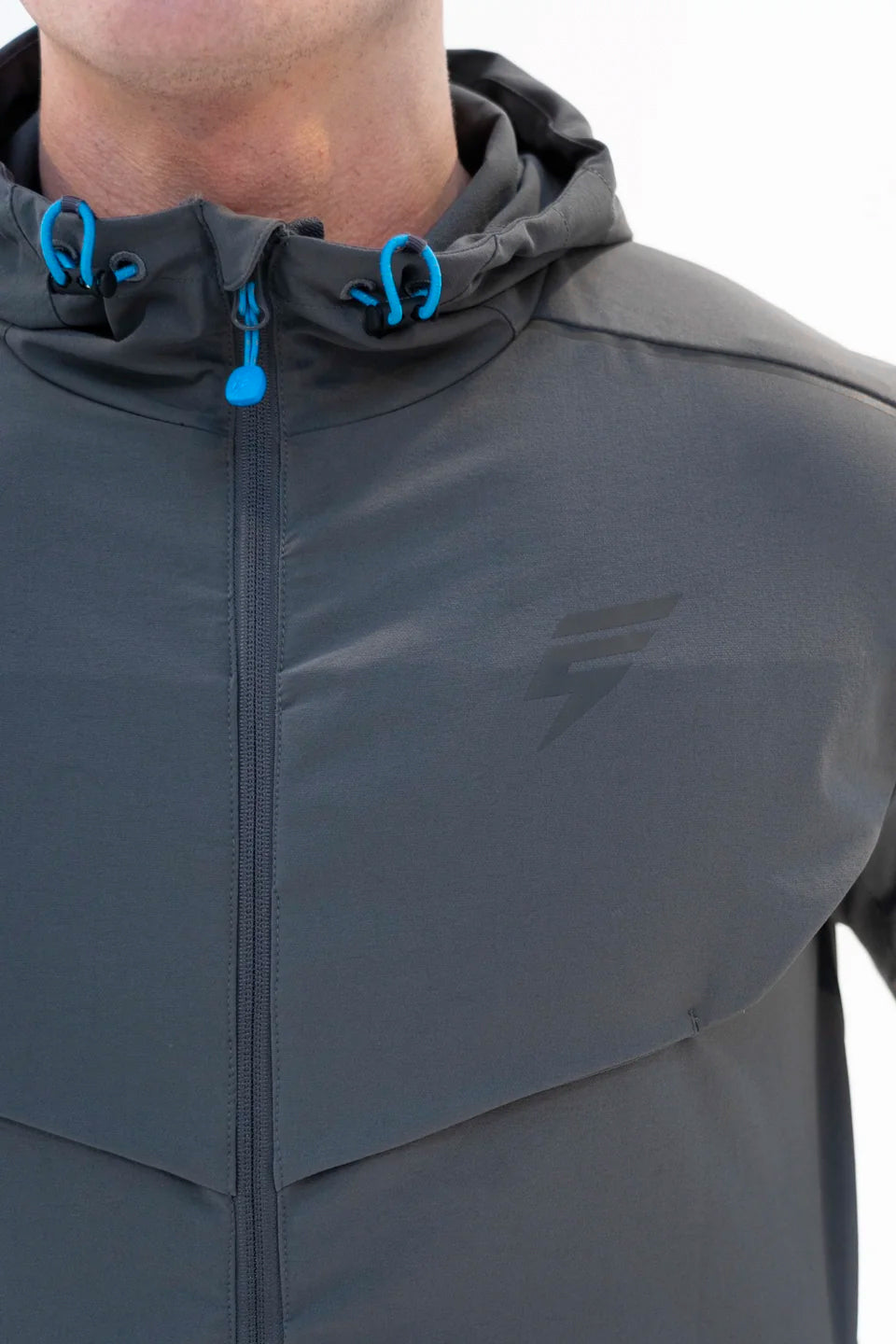GHOST JACKET - COAL/BLUE
