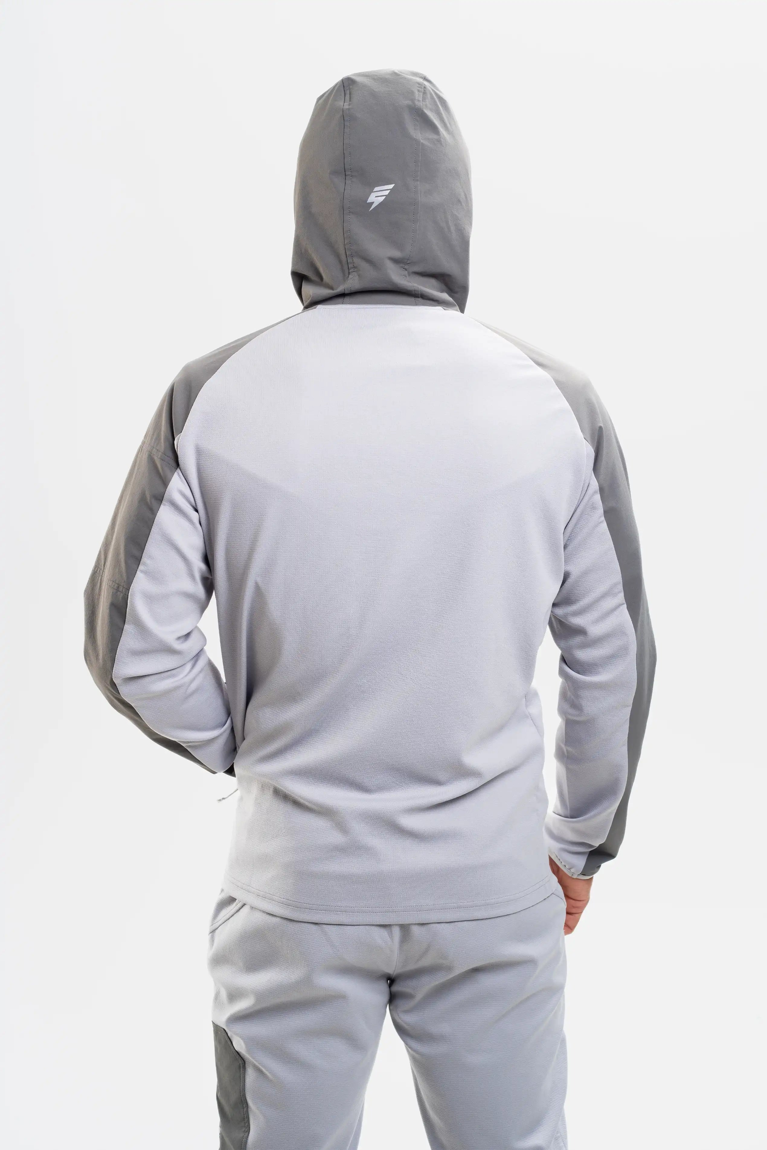 PATCH TRACKSUIT - LIGHT GREY/GREY