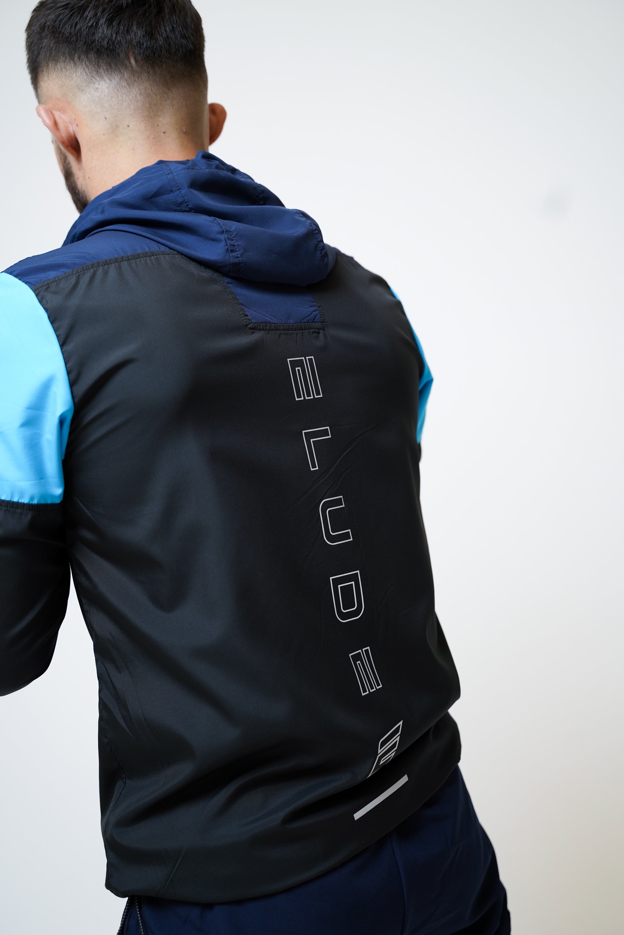 CORE CARGO WINDBREAKER SET - BLACK/NAVY/BLUE