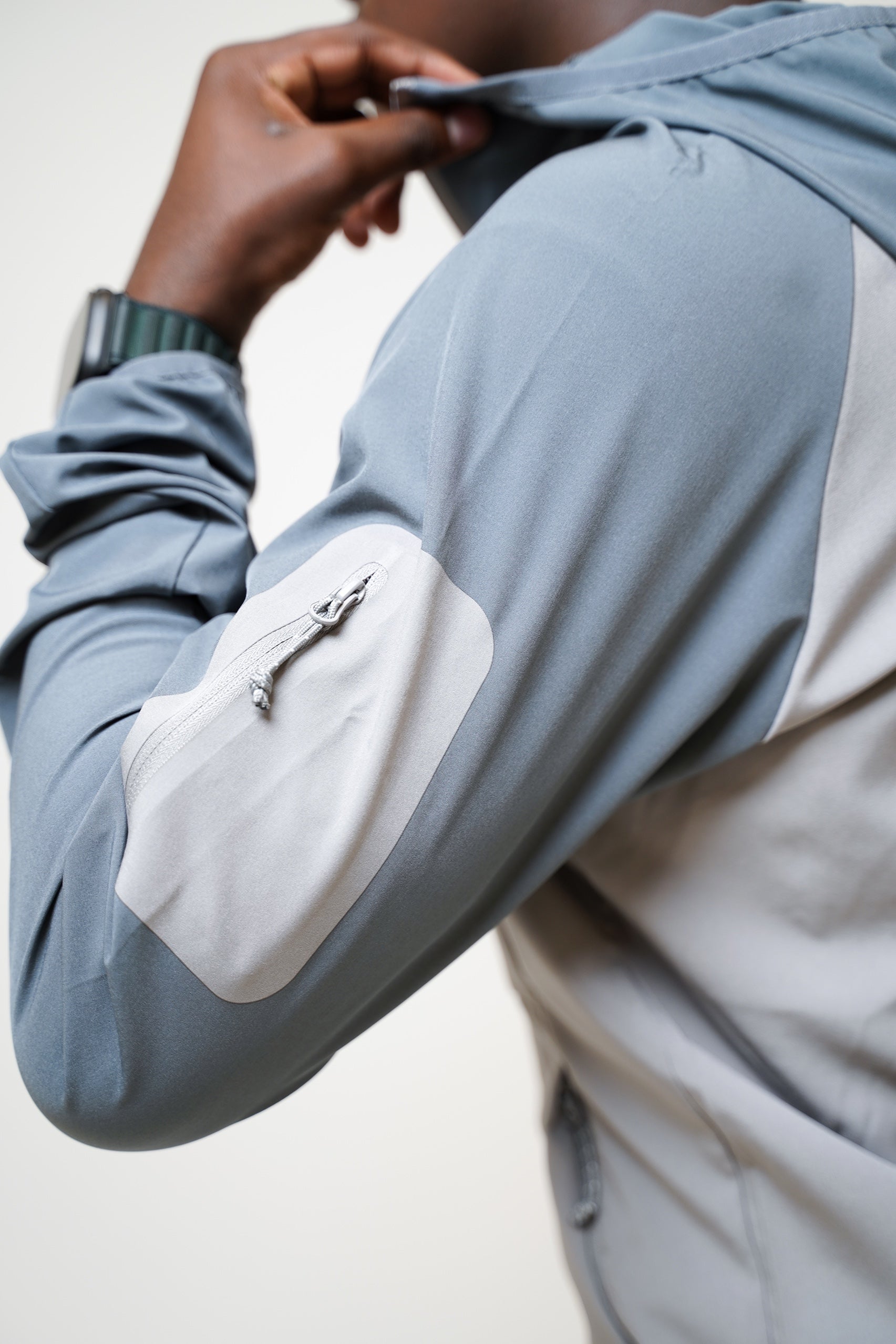 CORE JACKET SET - LIGHT GREY/GREY