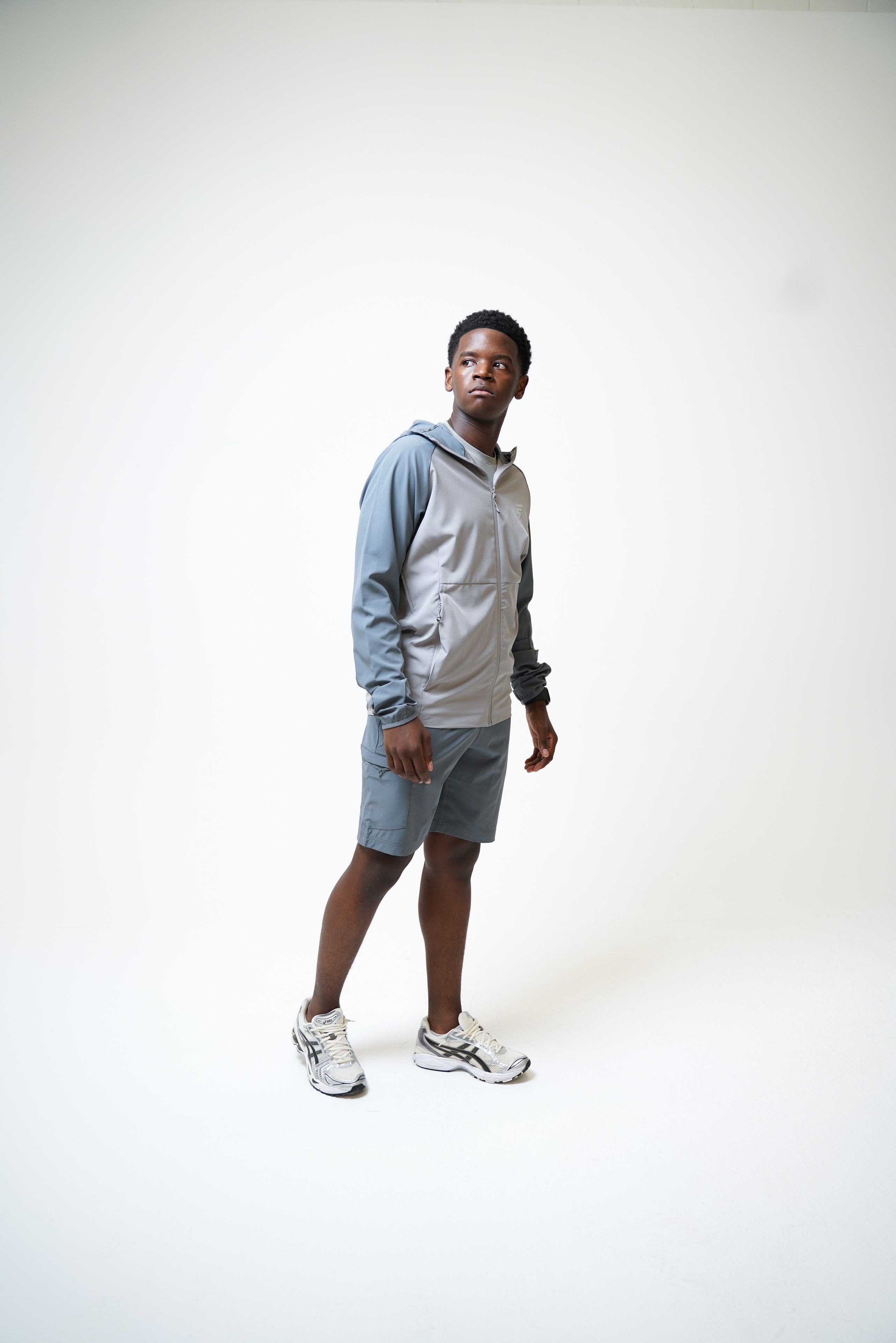 CORE JACKET SET - LIGHT GREY/GREY
