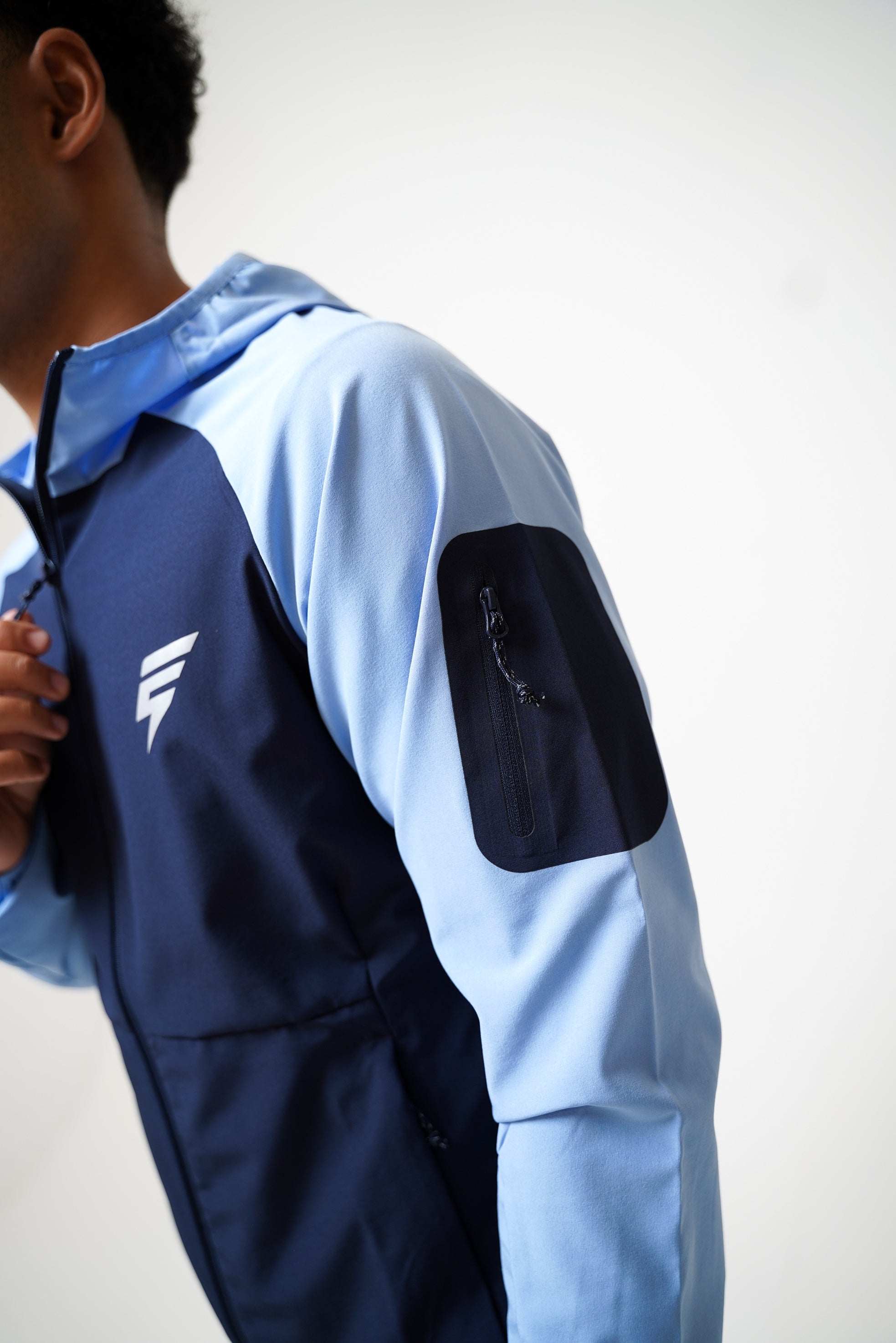 CORE JACKET SET - NAVY/LIGHT BLUE