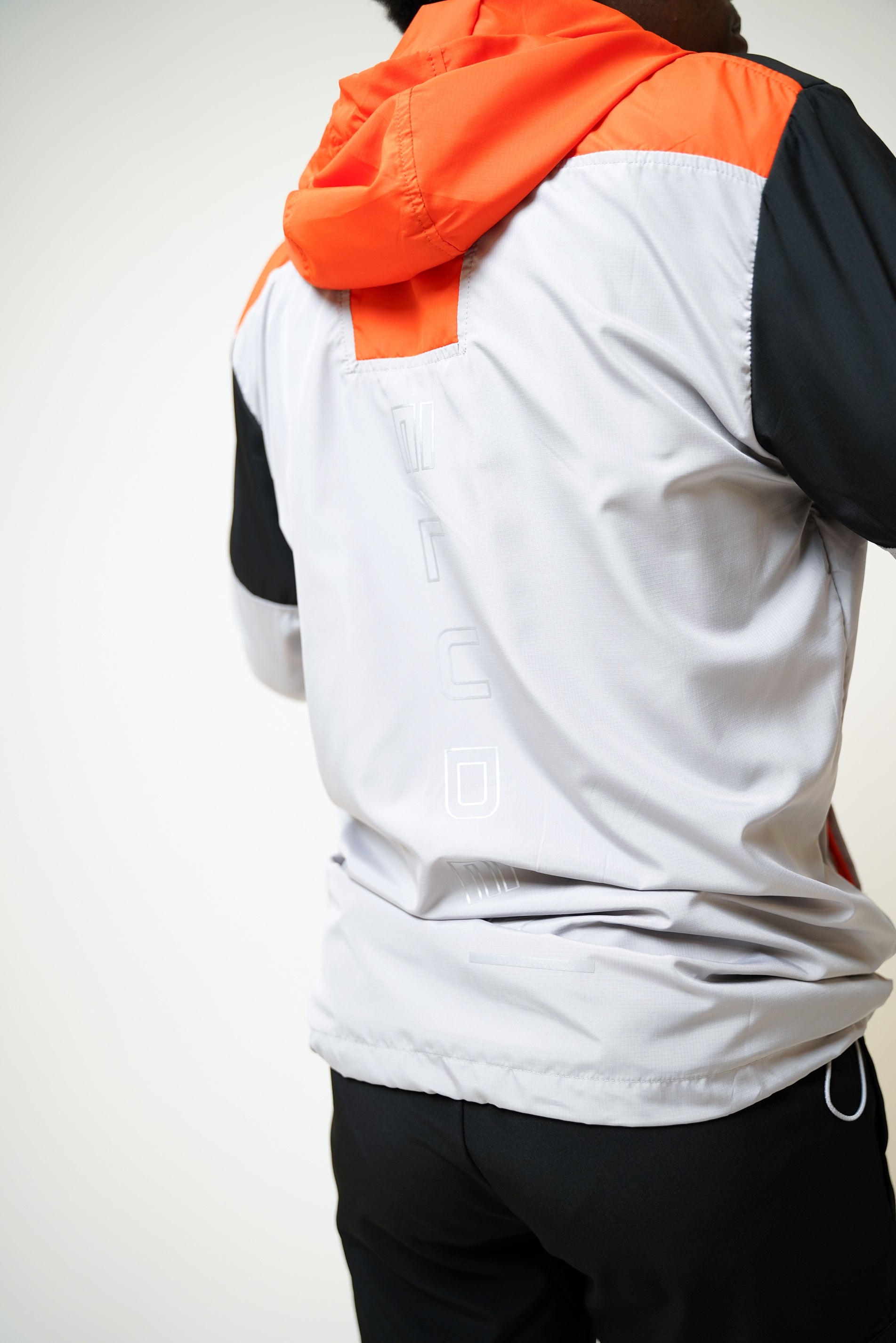 CORE CARGO WINDBREAKER SET - BLACK/ORANGE/LIGHT GREY