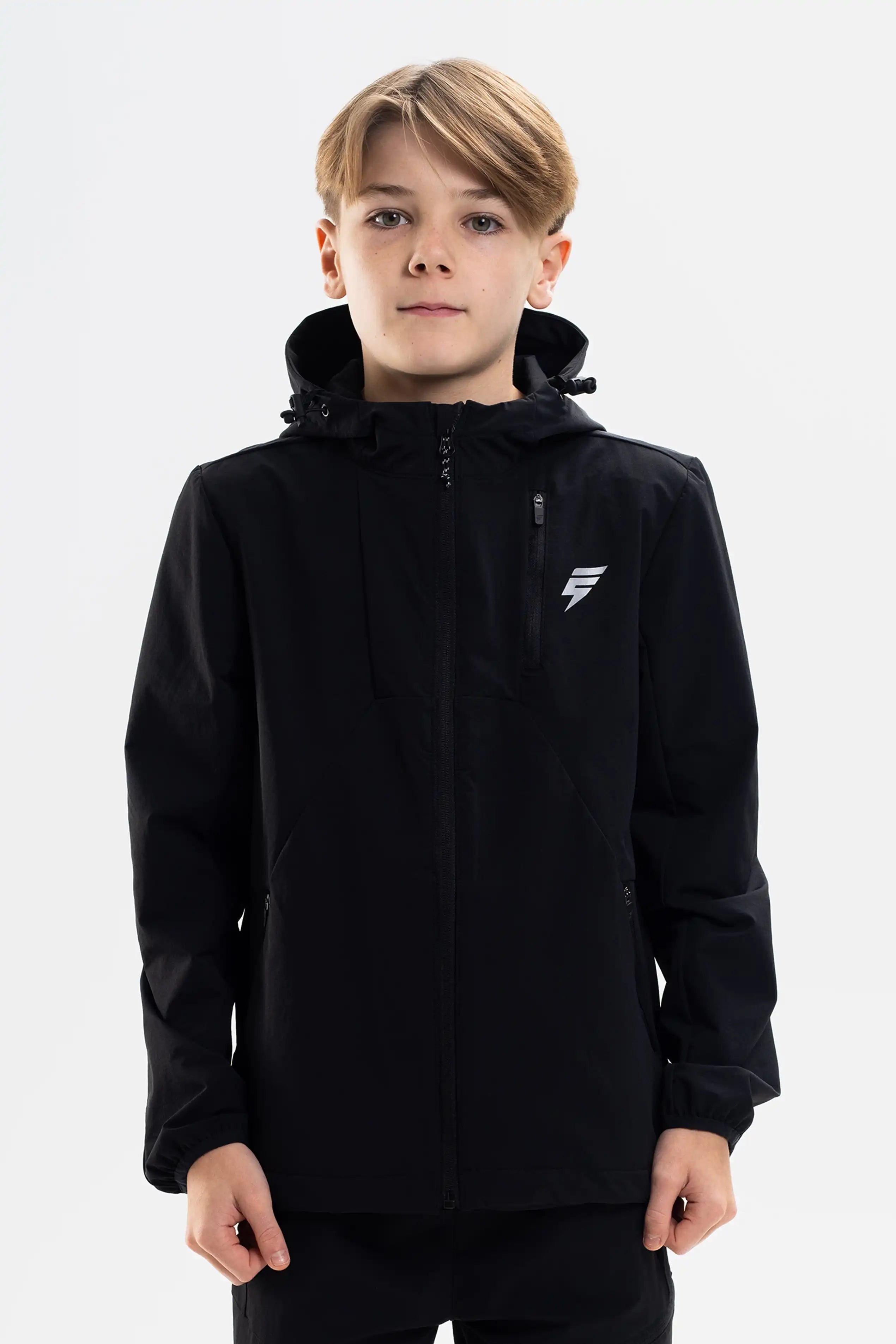 JUNIORS APEX TRACKSUIT - BLACK
