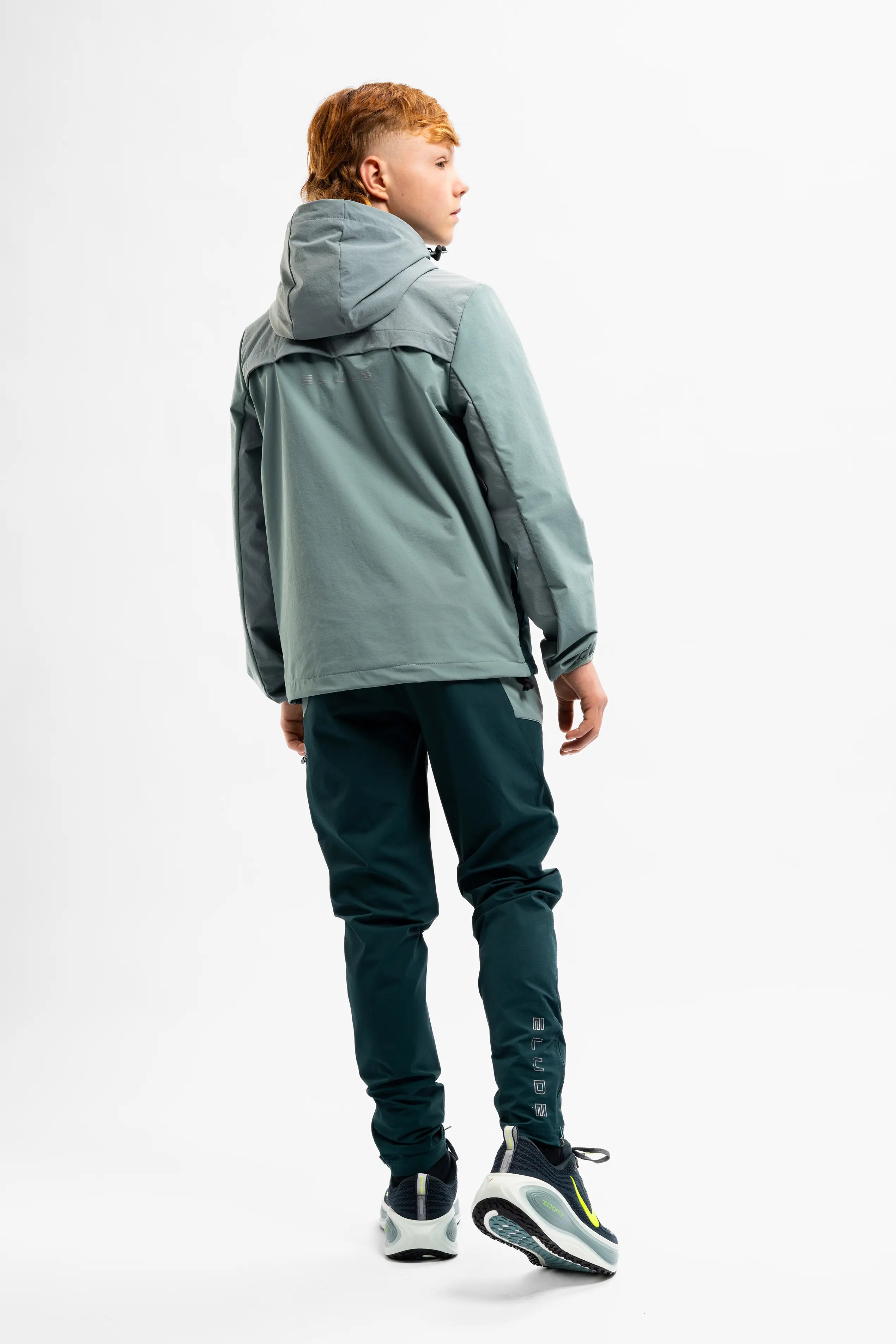 JUNIORS APEX PANT - TEAL/FOREST GREEN