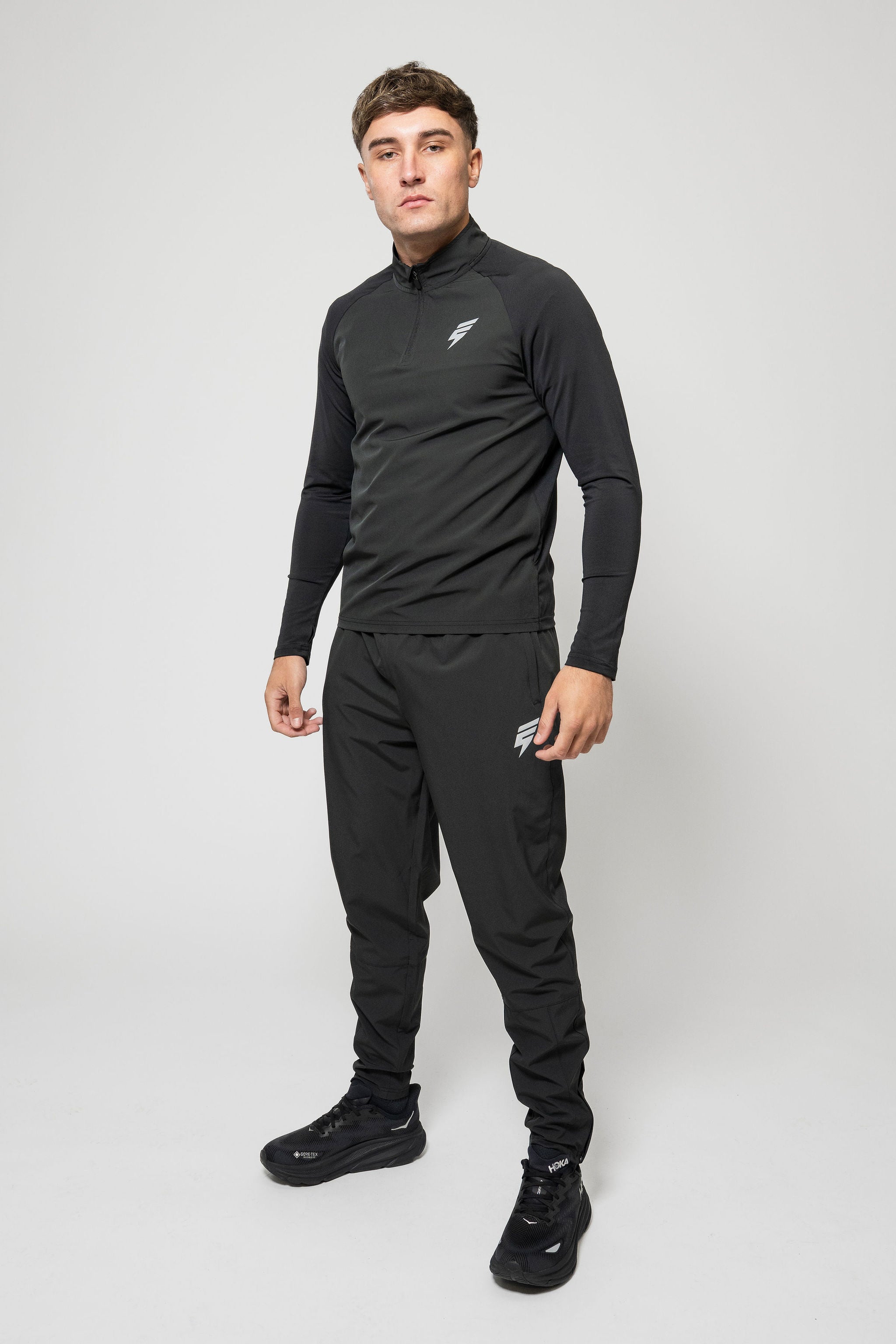 SPRINTER 1/4 TRACKSUIT - BLACK