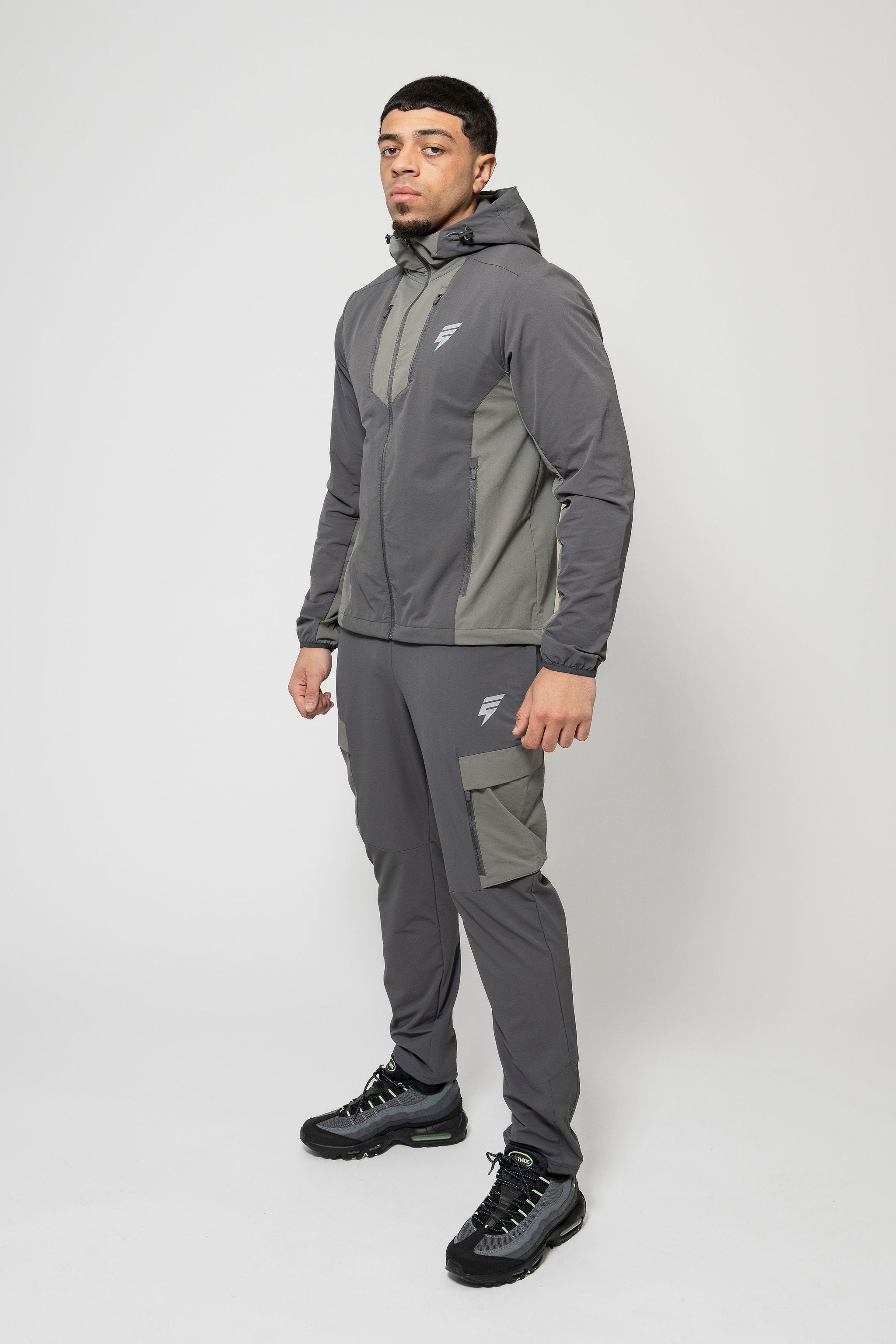 PEAK TRACKSUIT - COAL/GREY