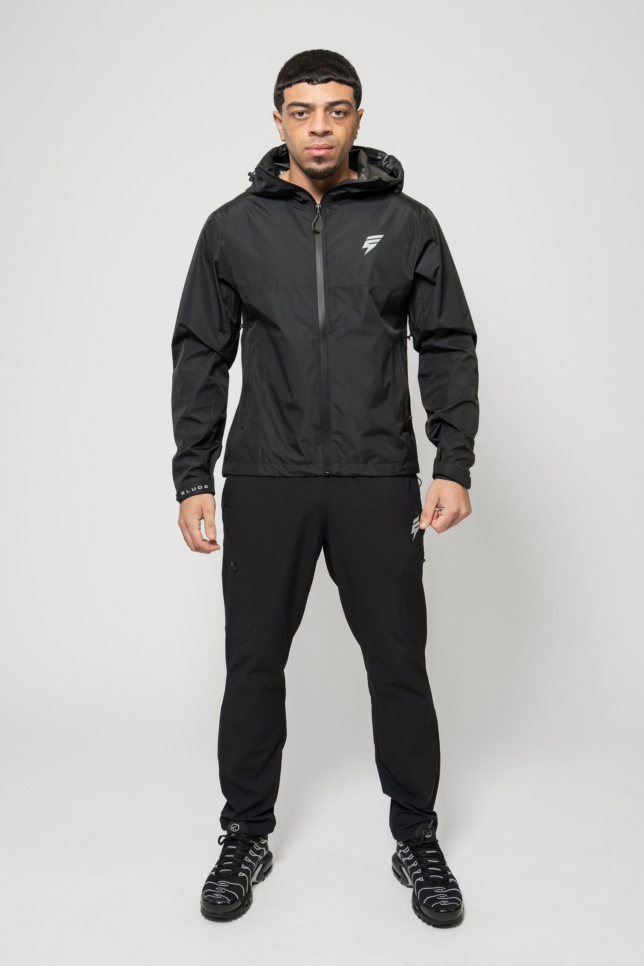 STORM RAINCOAT TRACKSUIT - BLACK