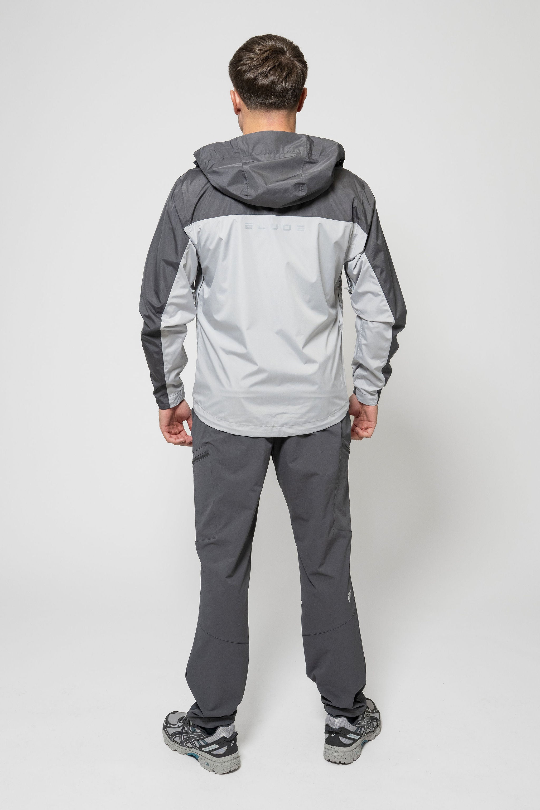 STORM RAINCOAT TRACKSUIT - LIGHT GREY/COAL