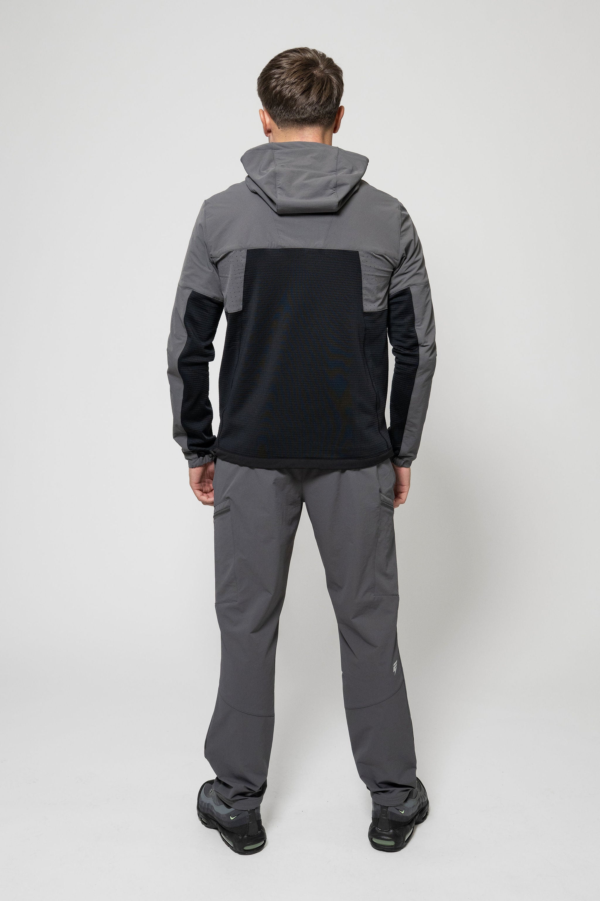 DELTA FLEECE TRACKSUIT - COAL/BLACK