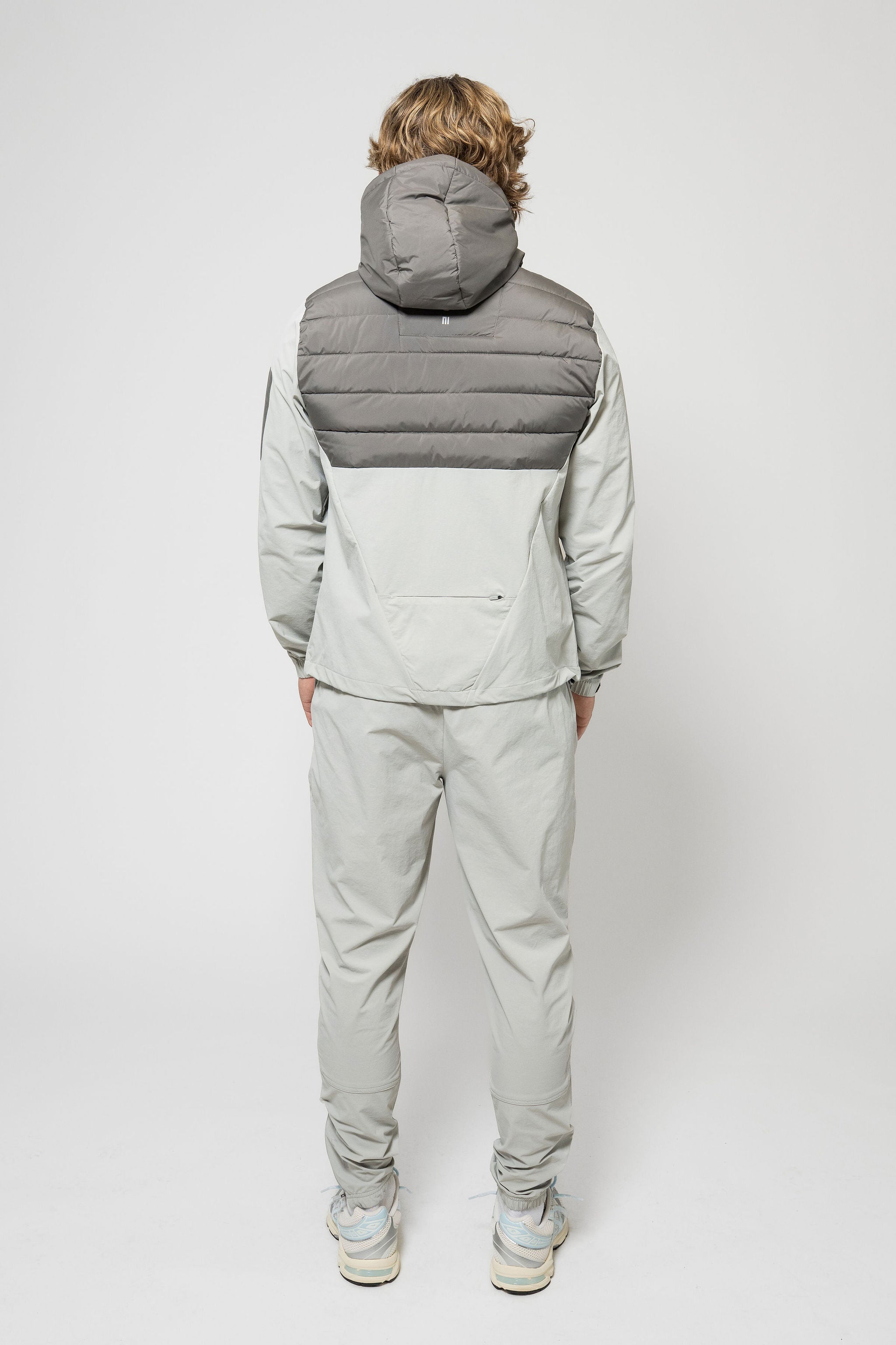 HYBRID TRACKSUIT - LIGHT GREY/COAL