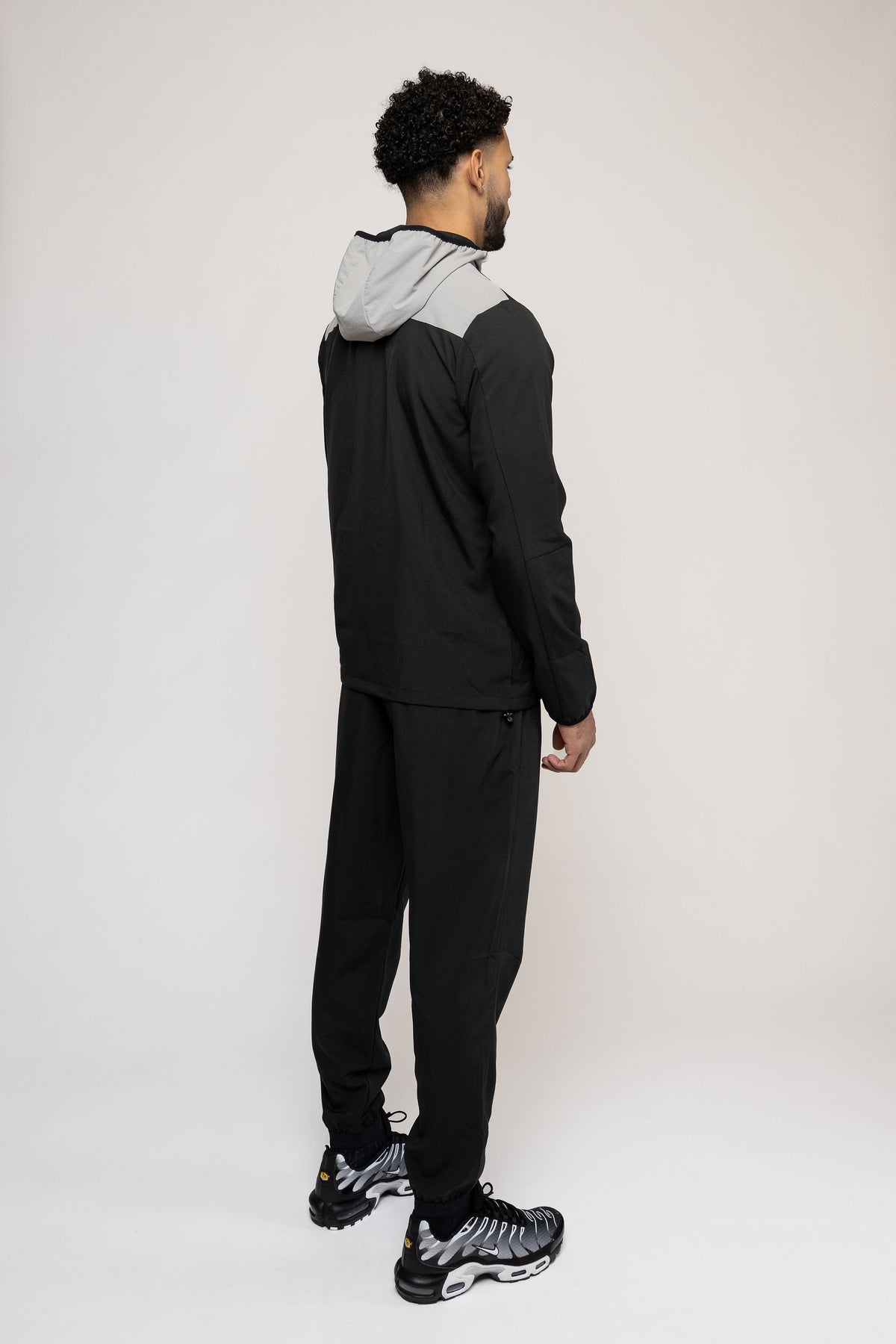 GALAXY TRACKSUIT - BLACK/LIGHT GREY