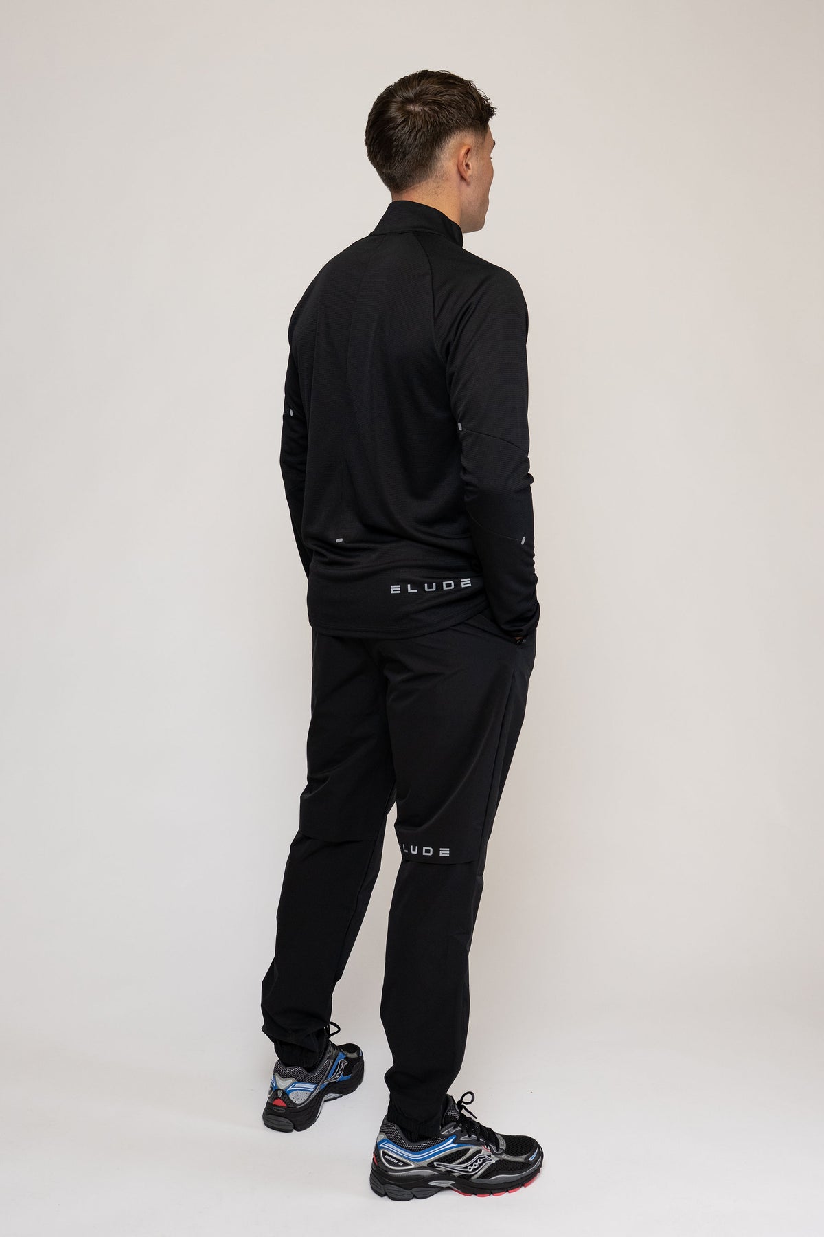 LYNK 1/2 ZIP TRACKSUIT - BLACK