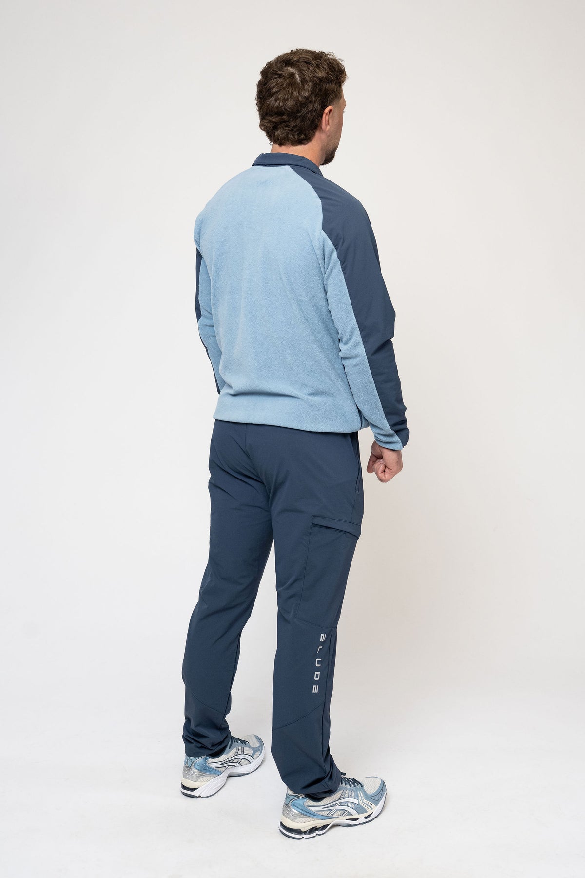 TRAIL FLEECE TRACKSUIT - MIDNIGHT BLUE/STEEL