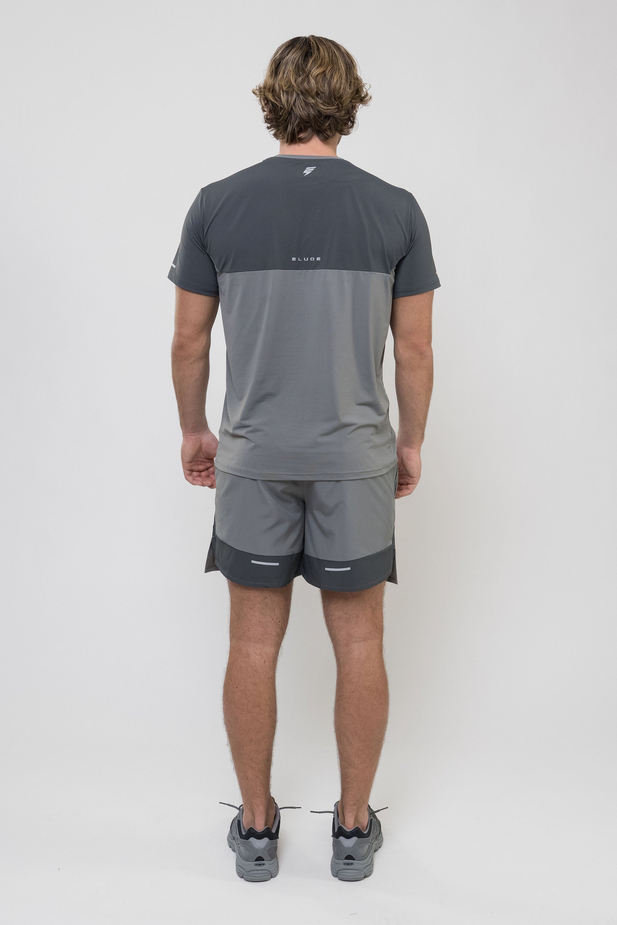 TRACK SHORT SET - LIGHT GREY/GREY