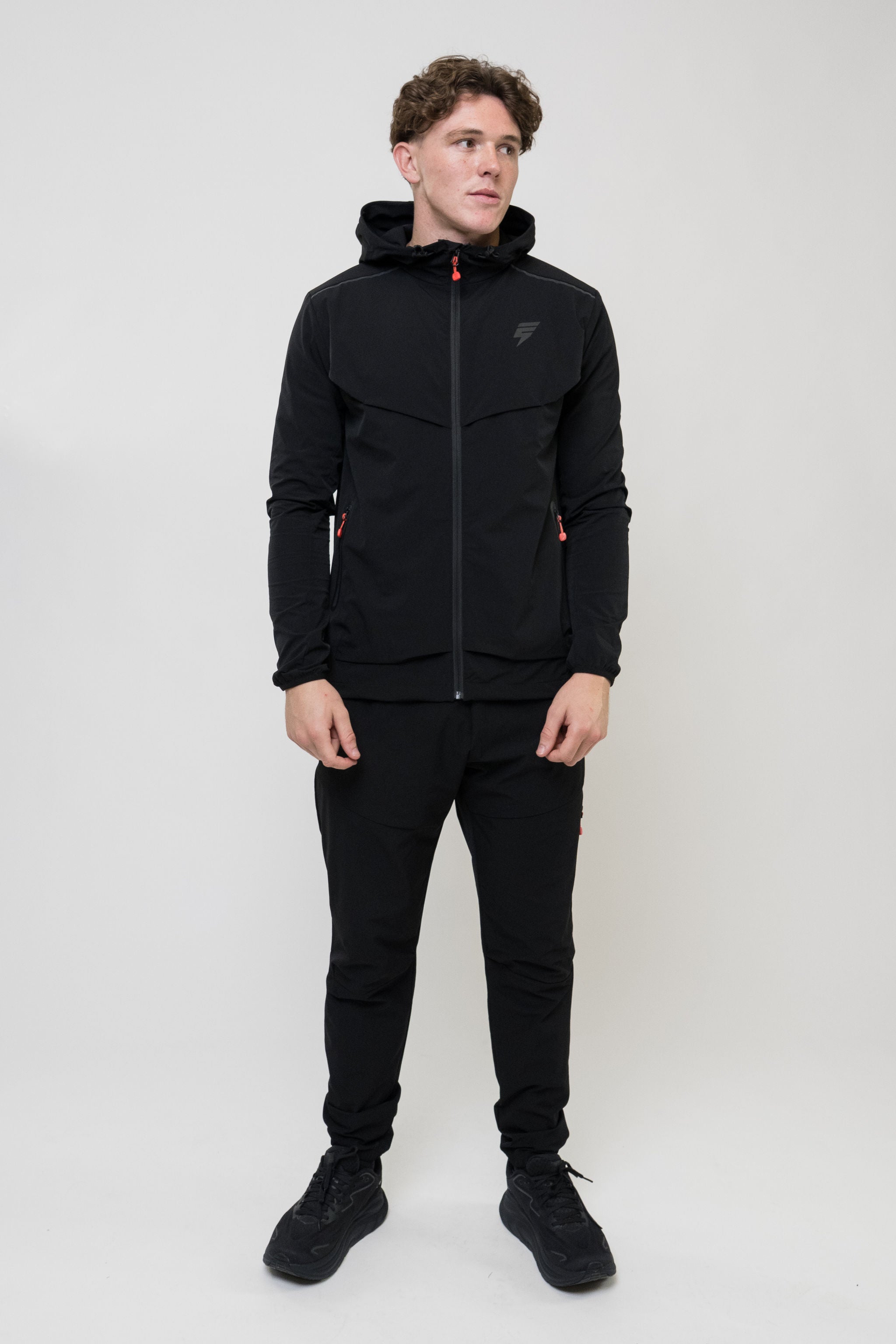 GHOST TRACKSUIT - BLACK