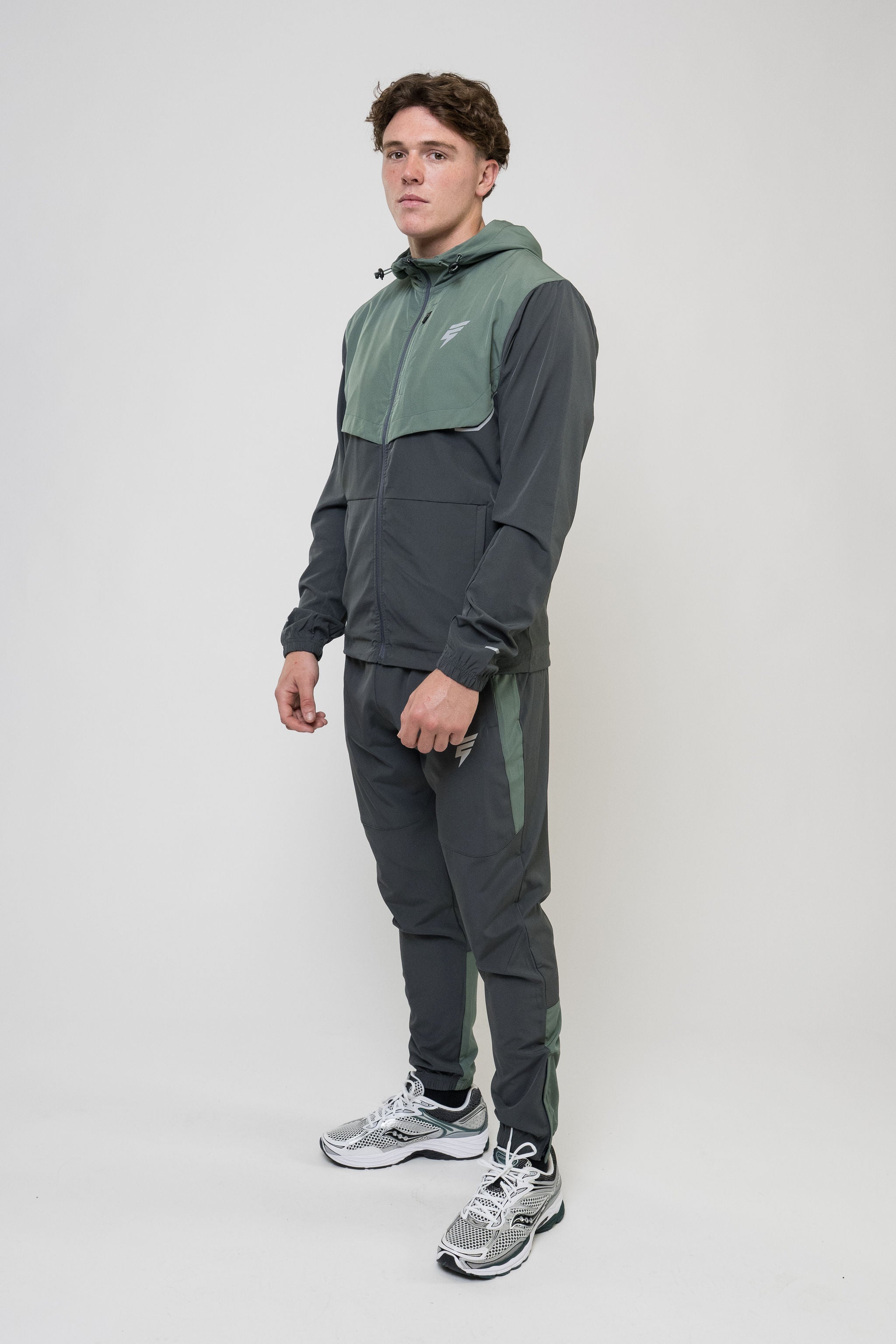 TRACK TRACKSUIT - GREY/SAGE