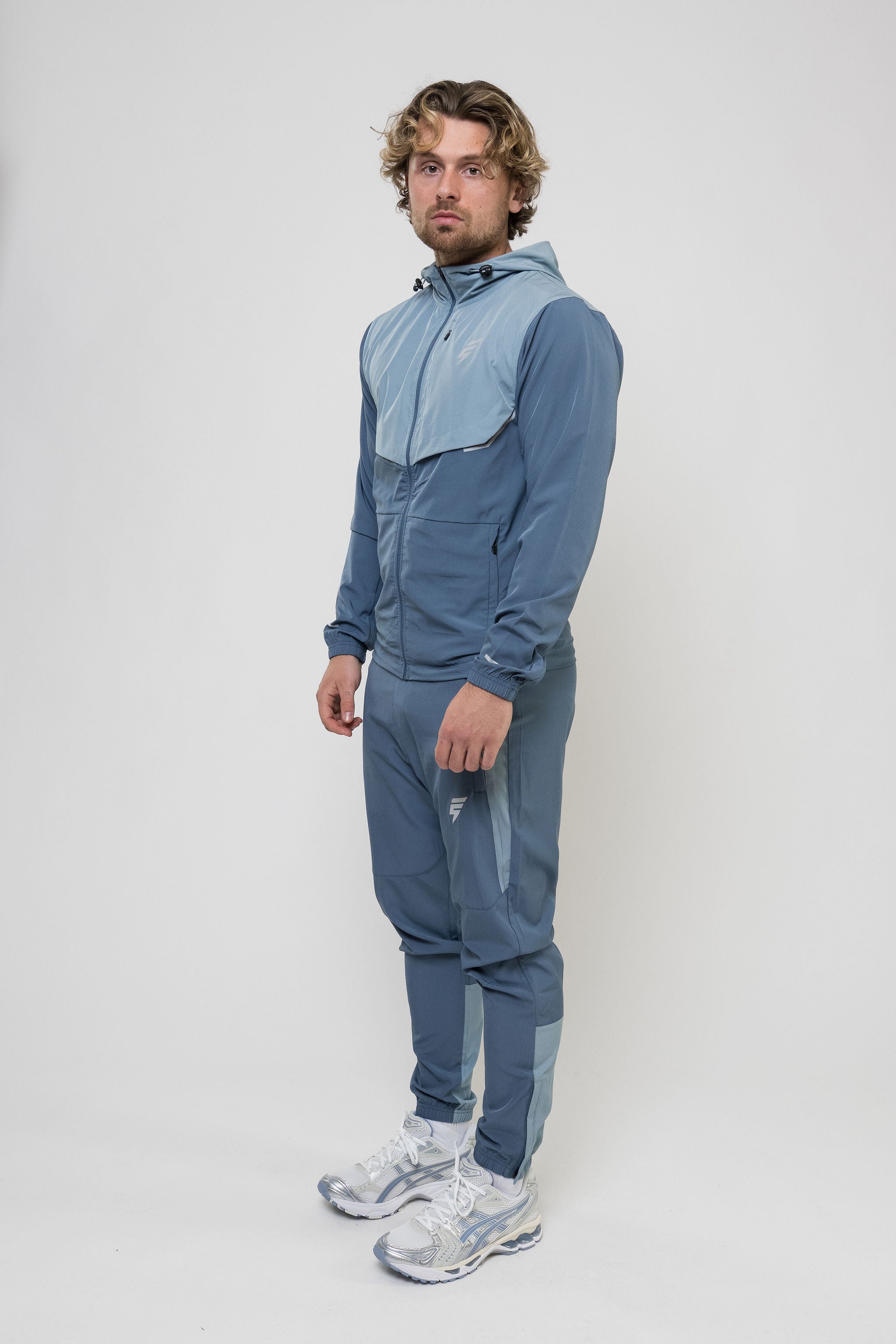 TRACK TRACKSUIT - PALE NAVY/SKY BLUE