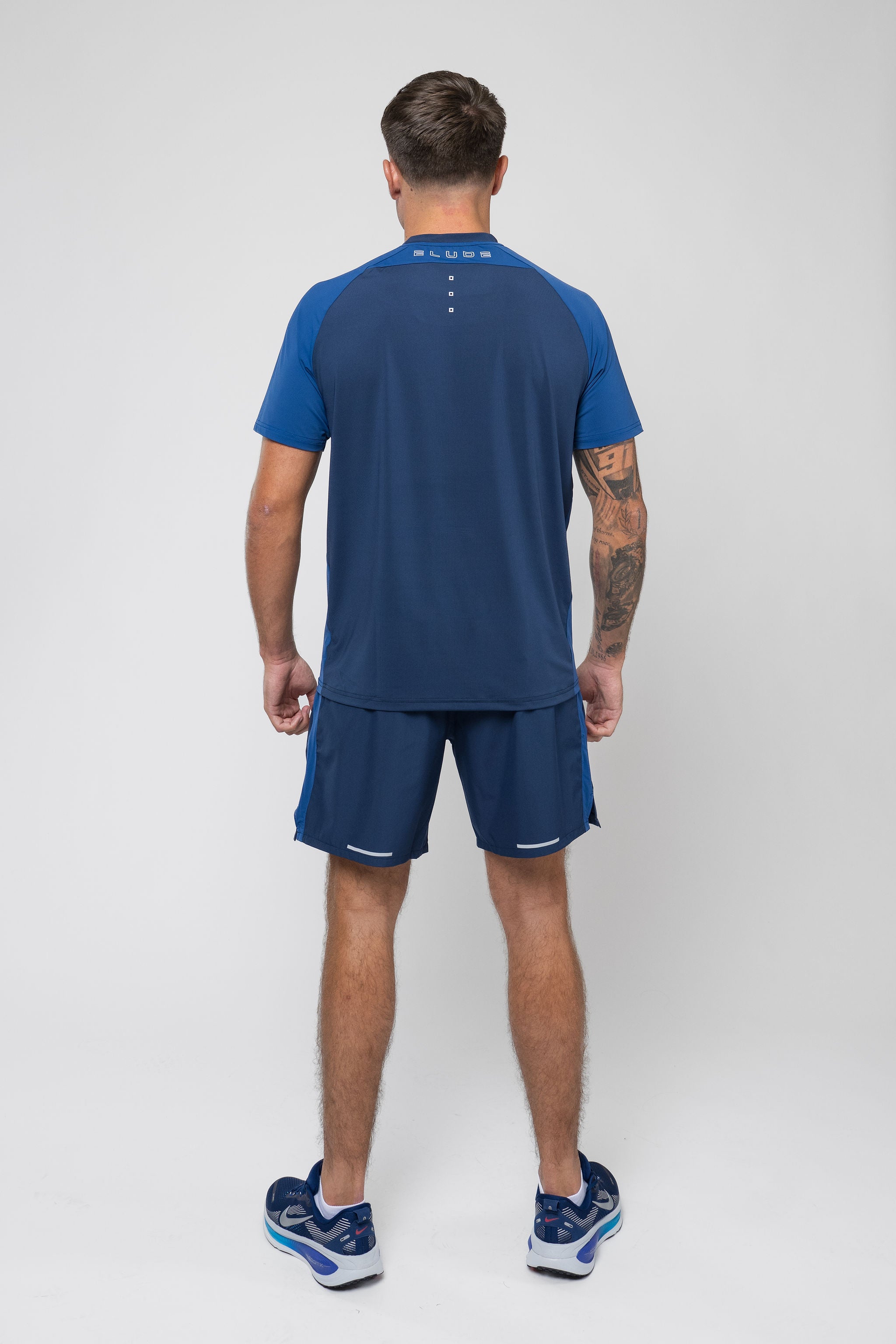 BREATHE SHORT SET - NAVY/BLUE