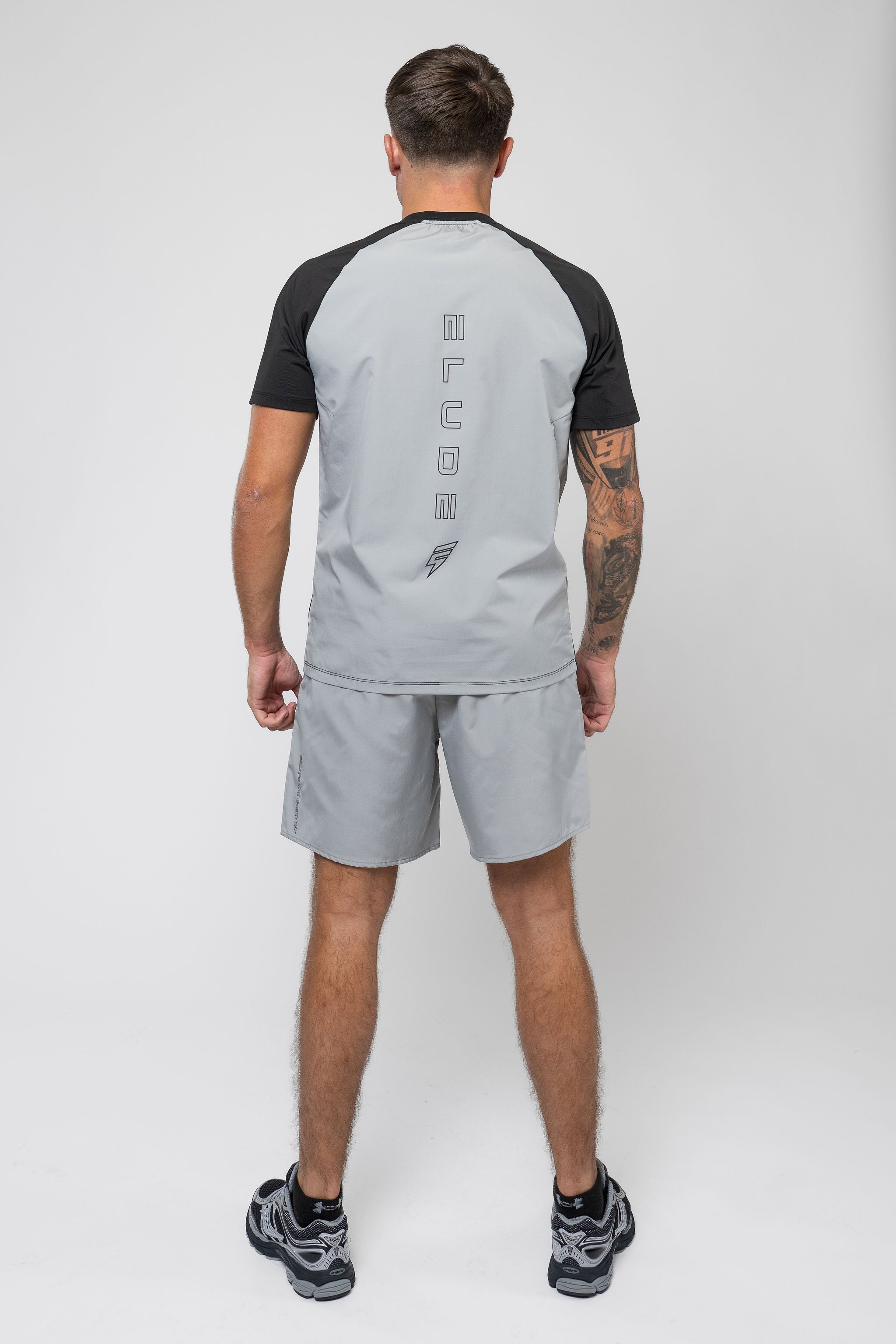 GHOST SHORT SET - BLACK/LIGHT GREY