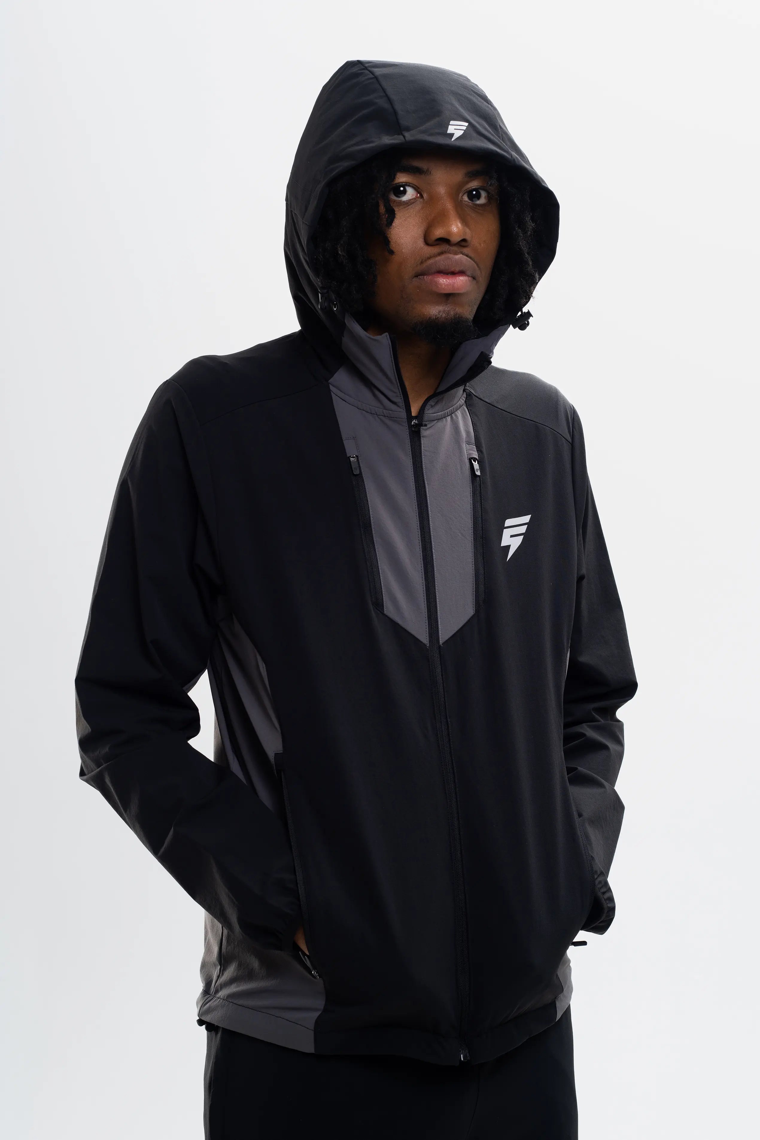PEAK TRACKSUIT - BLACK/COAL