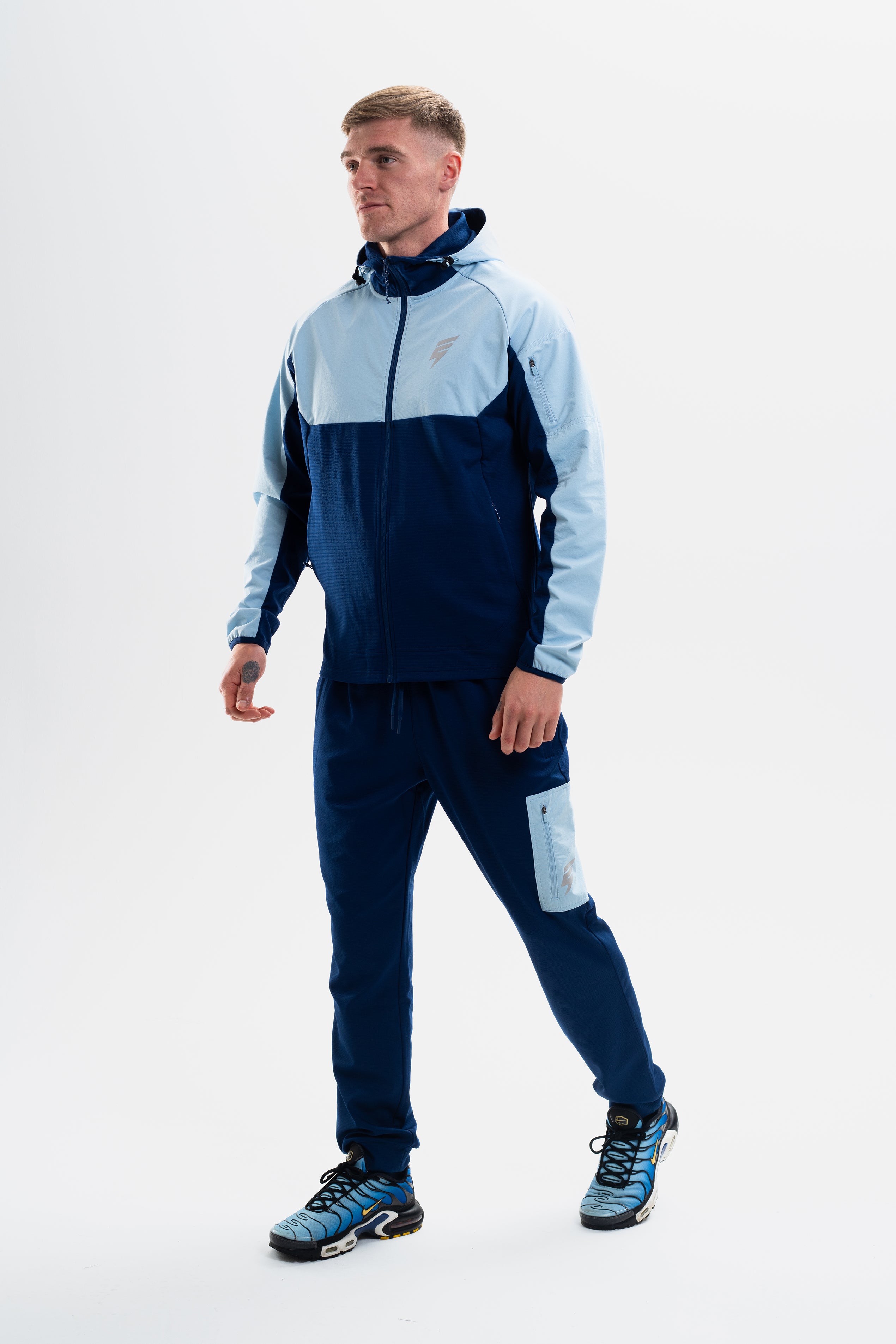 PATCH PANT - NAVY/BLUE