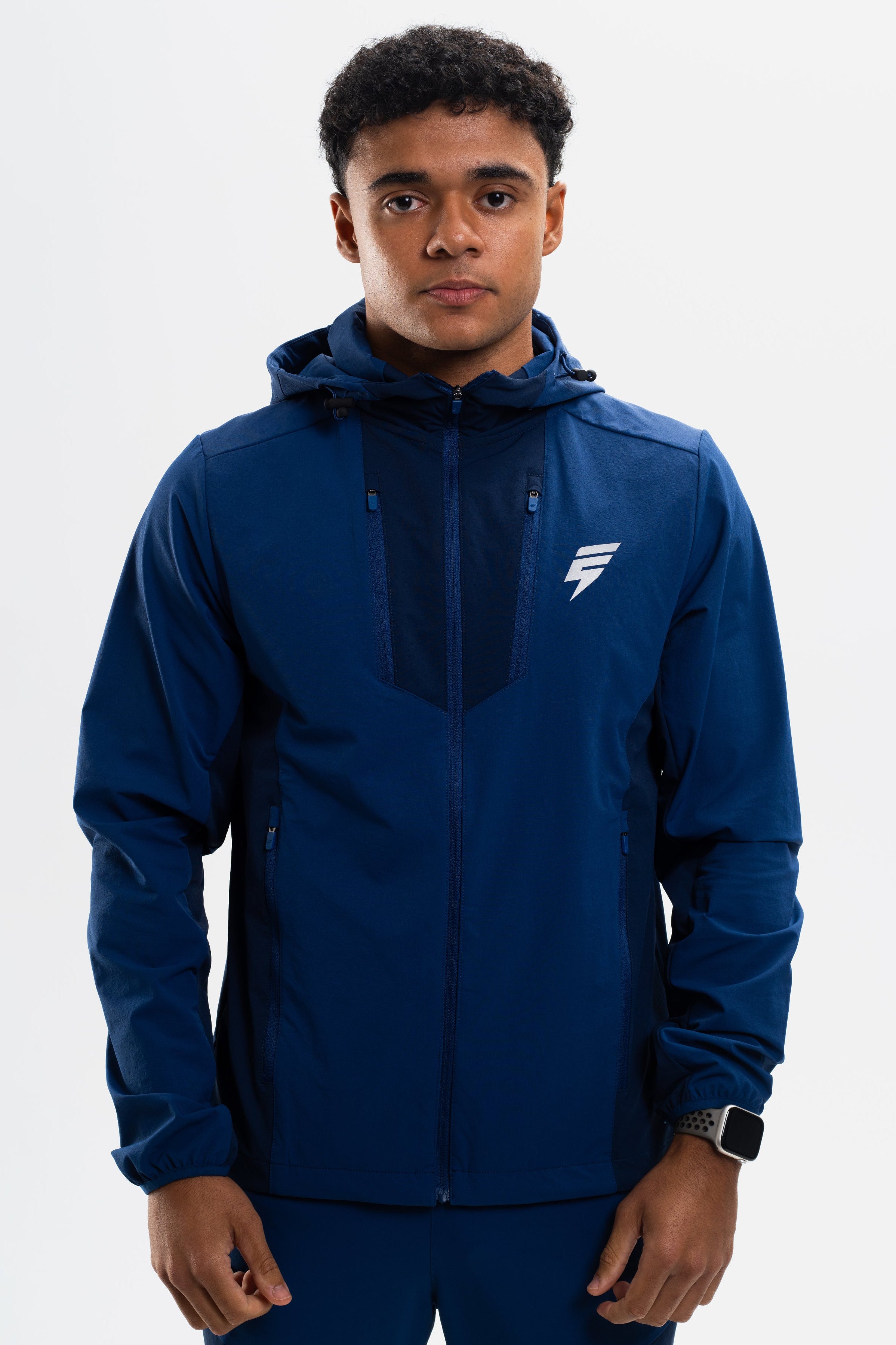 PEAK JACKET - BLUE/NAVY