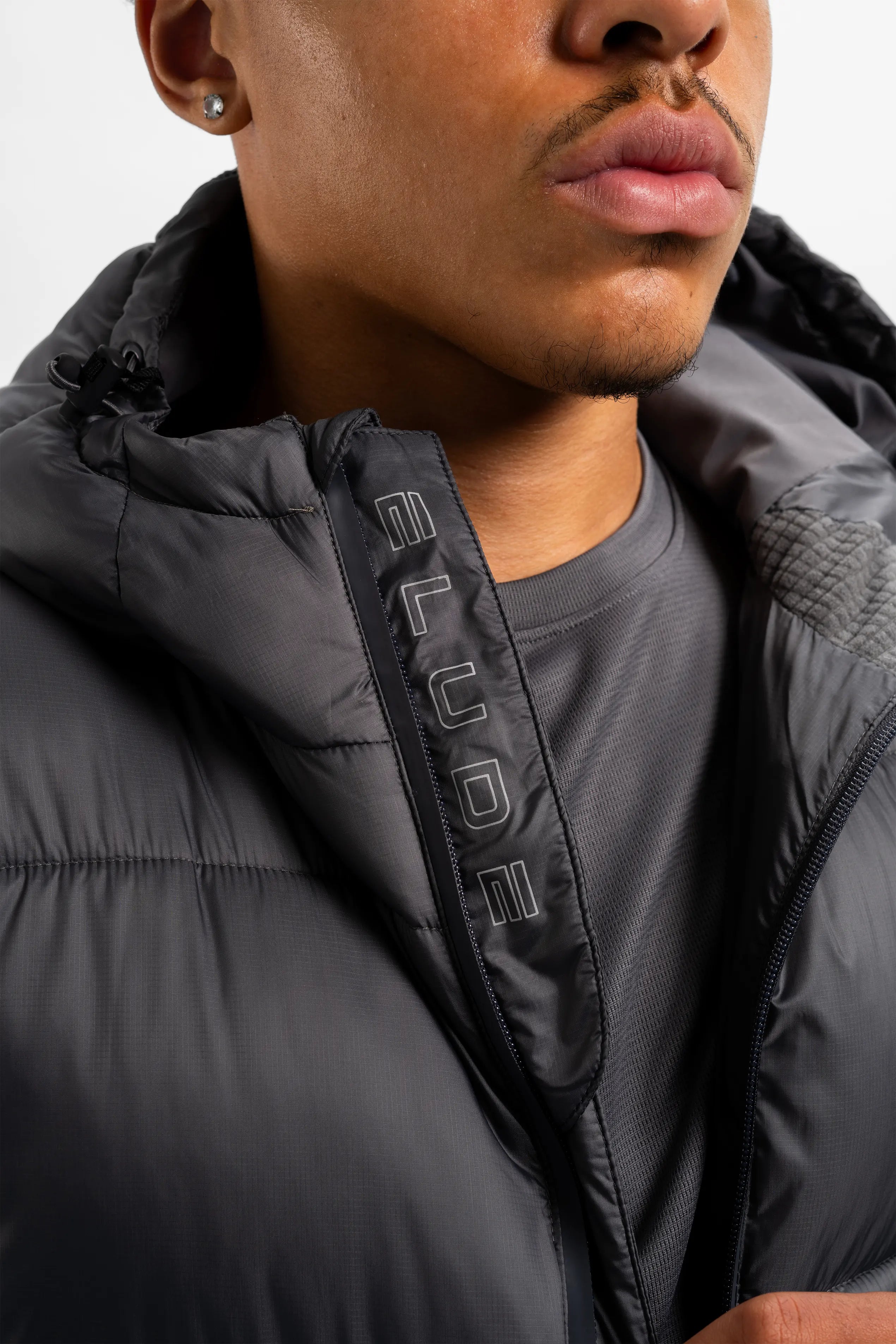 POLAR COAT - COAL/GREY