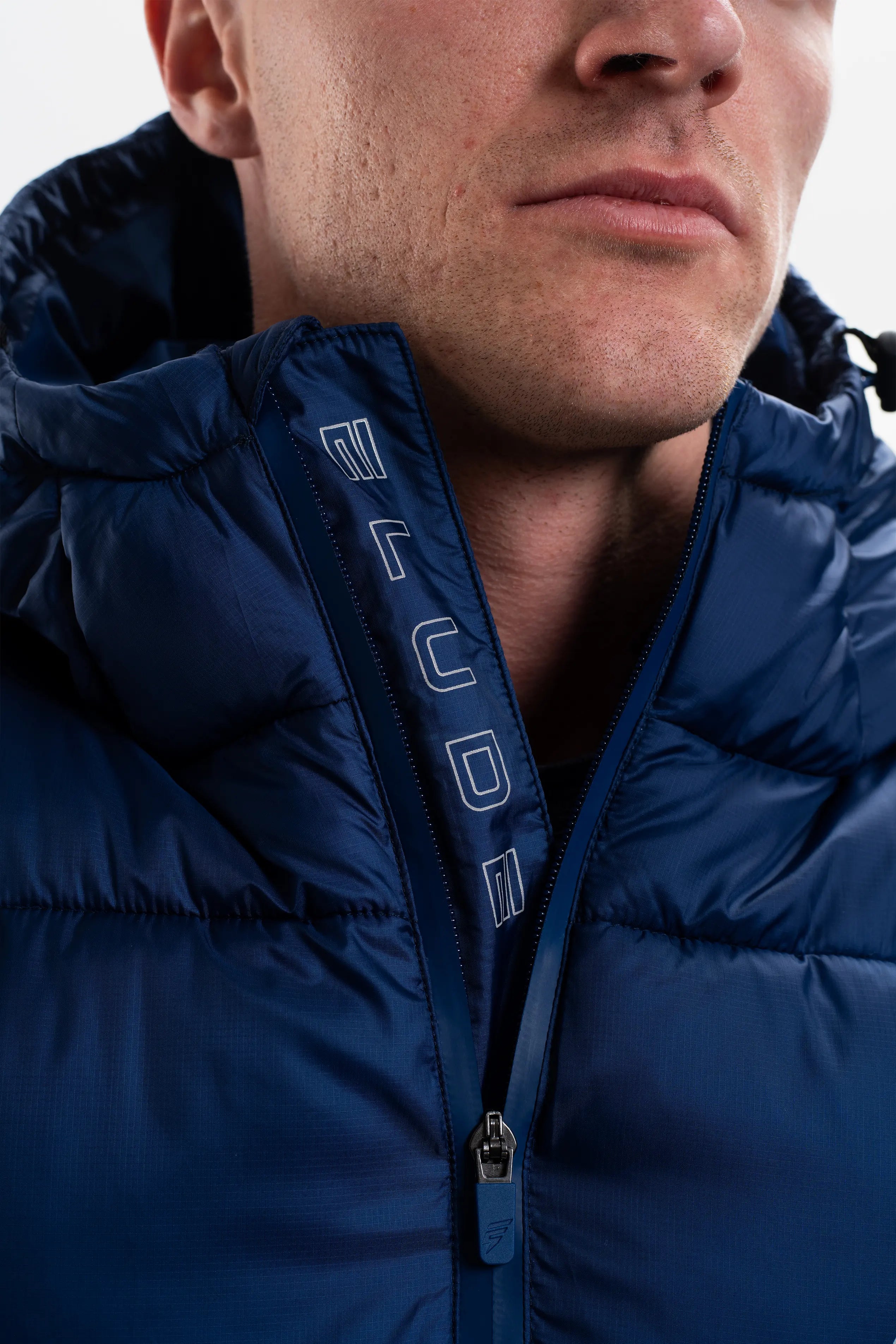 POLAR COAT - NAVY/BLUE