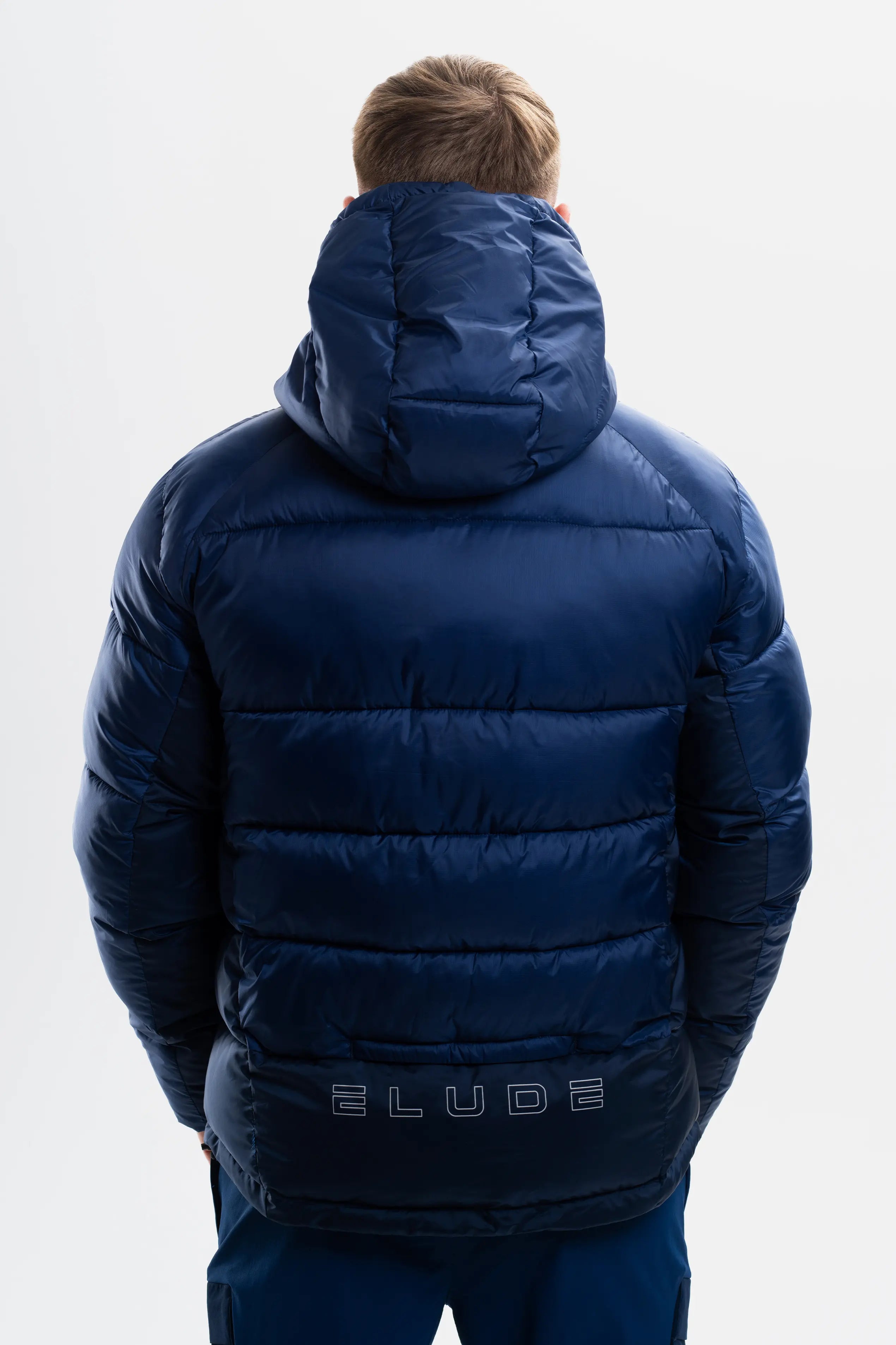 POLAR COAT - NAVY/BLUE